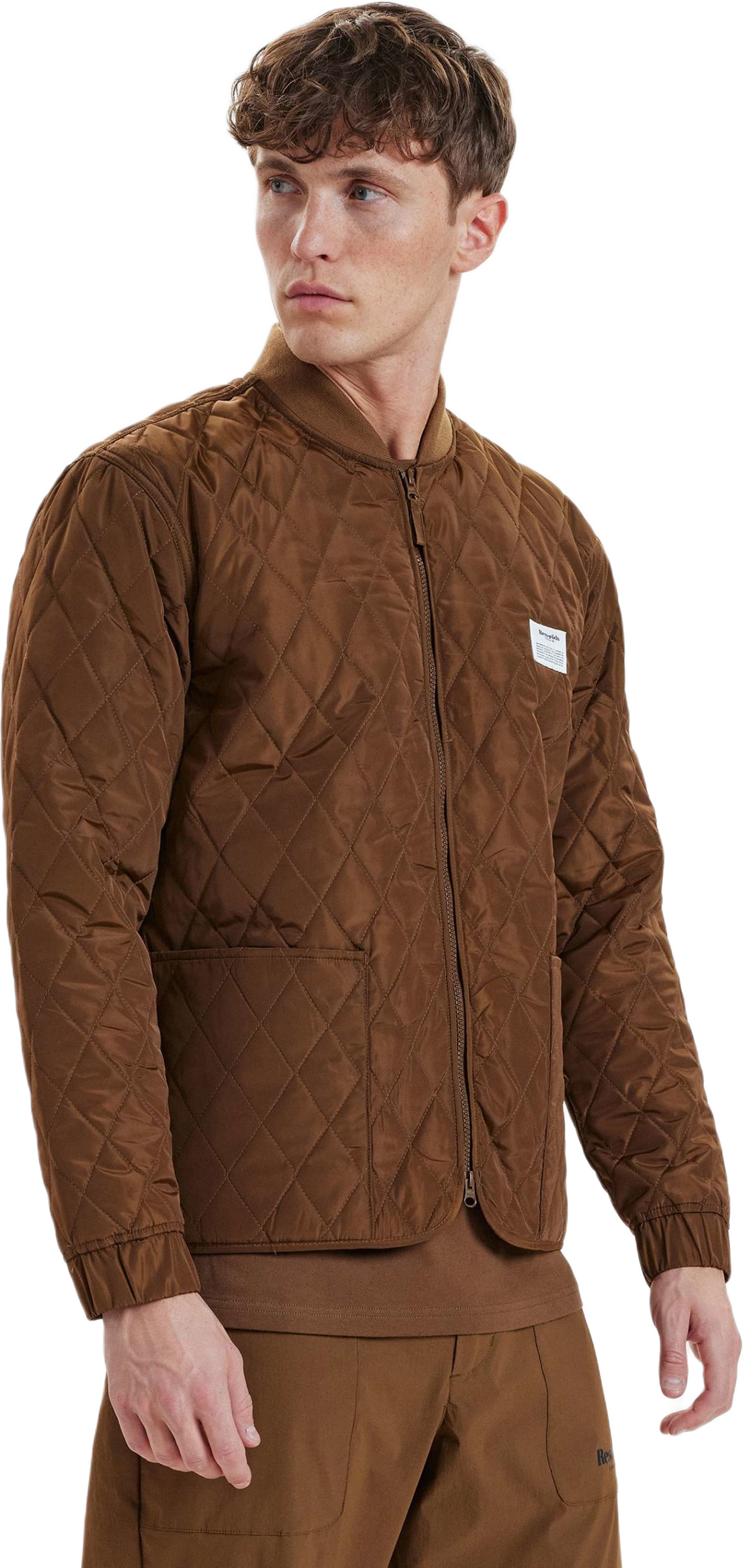 Quiltad Jacka | Återvunnen Polyester | Marinblå