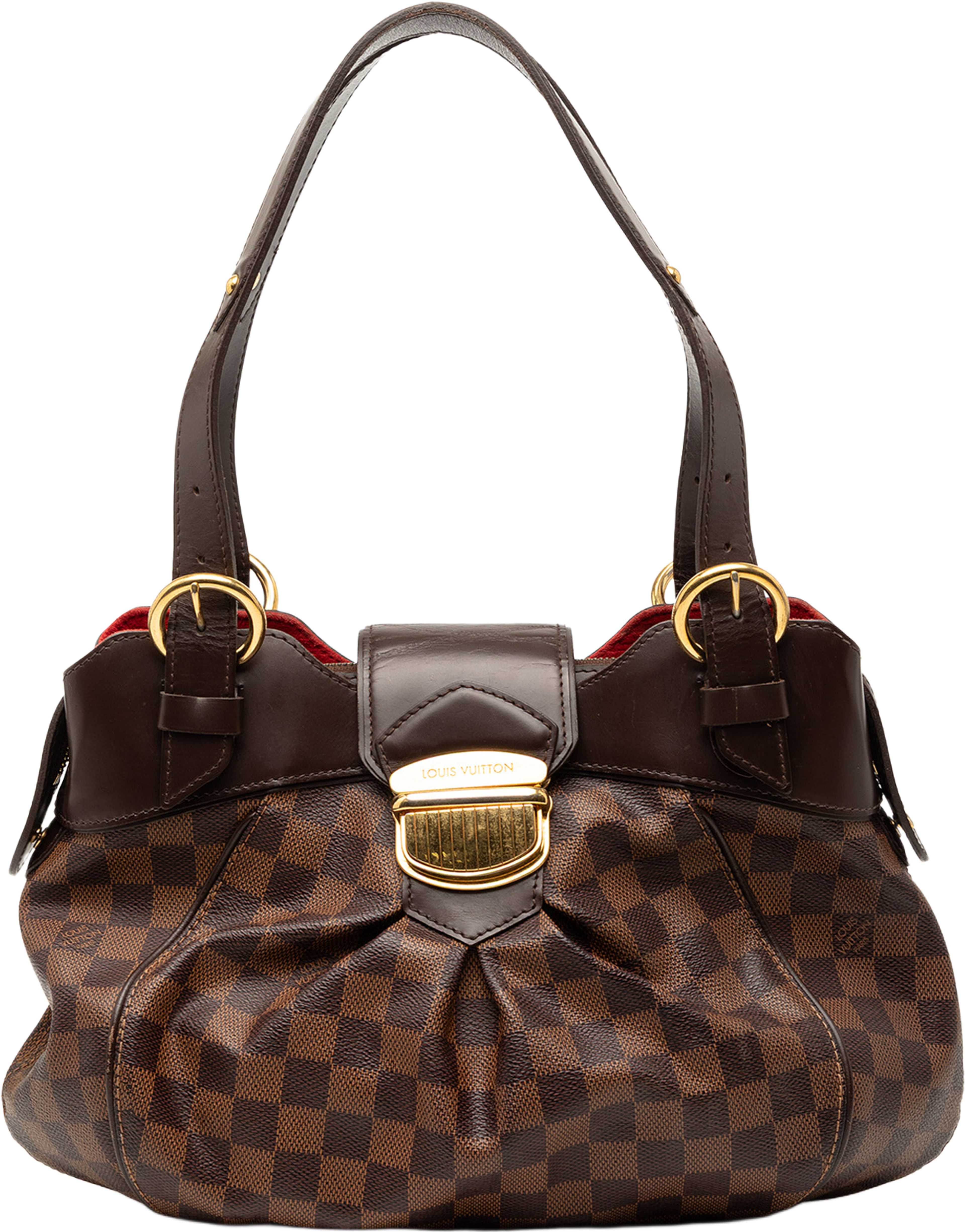Louis Vuitton Damier Ebene Sistina Pm, från Luxclusif, i färgen brown. Klicka för att öppna bilden i stort format