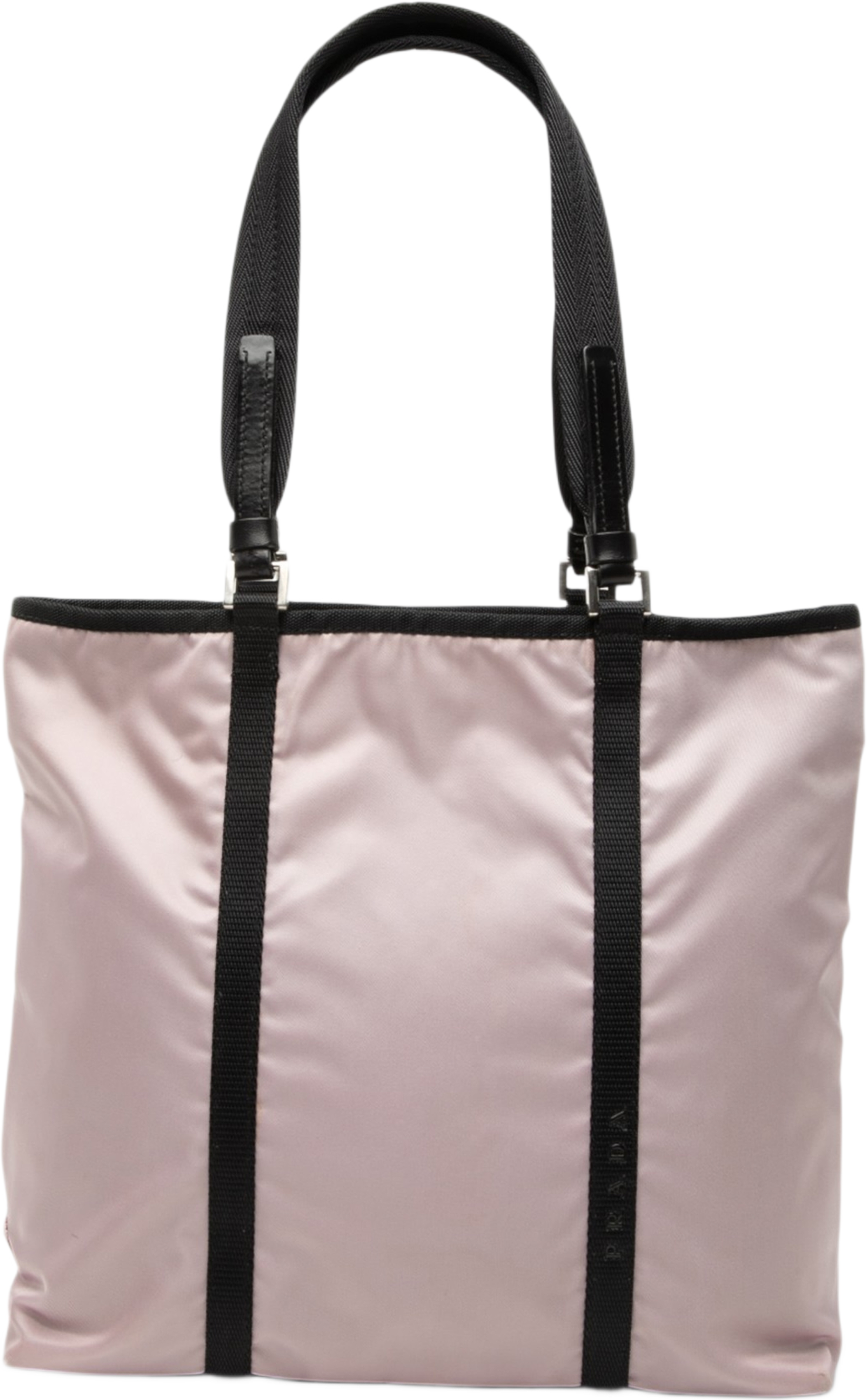 Prada Tessuto Tote, från Luxclusif, i färgen light pink. Klicka för att öppna bilden i stort format
