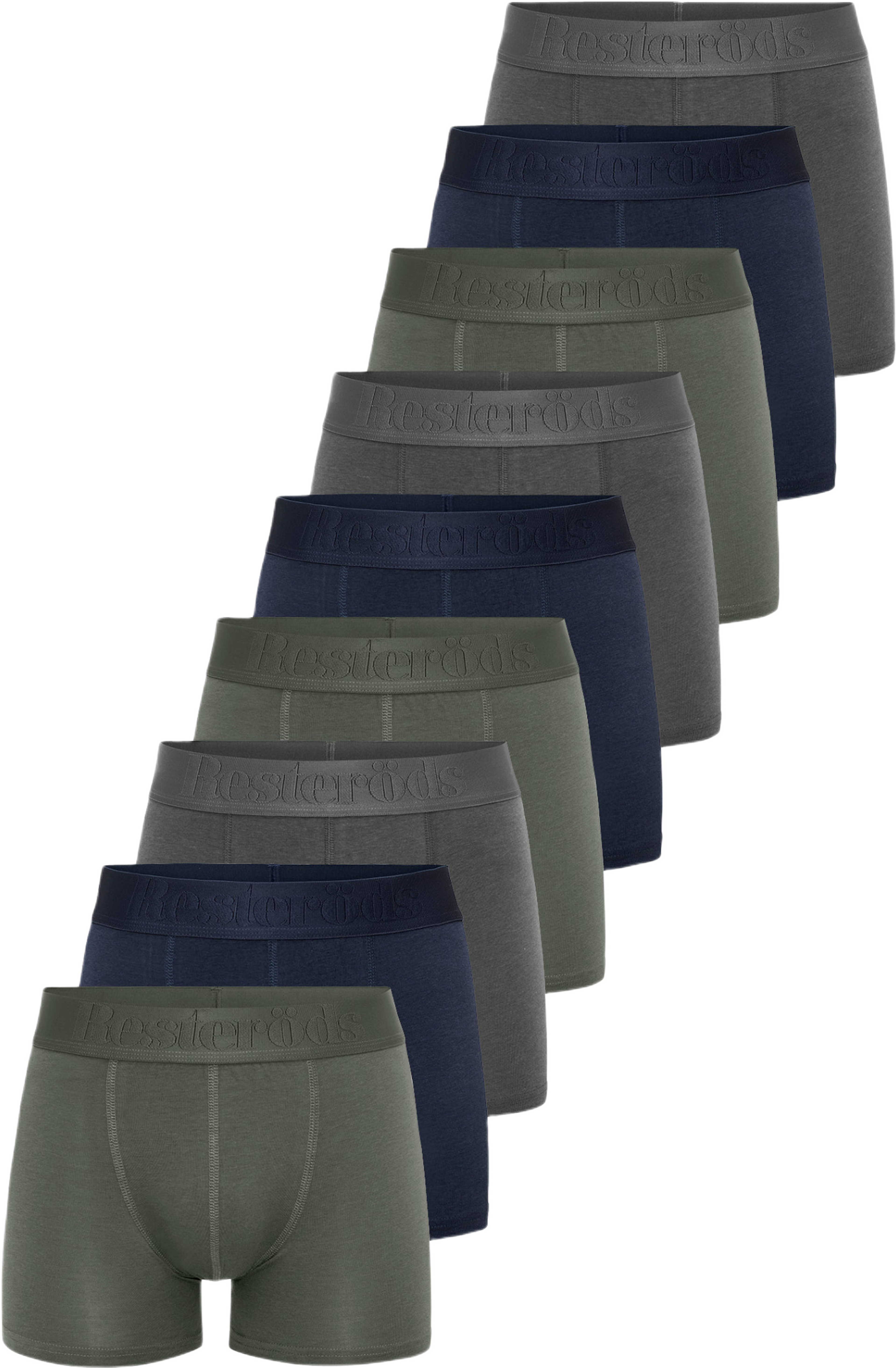 Bambu, Boxer "gunnar", 9-pack, Svart
