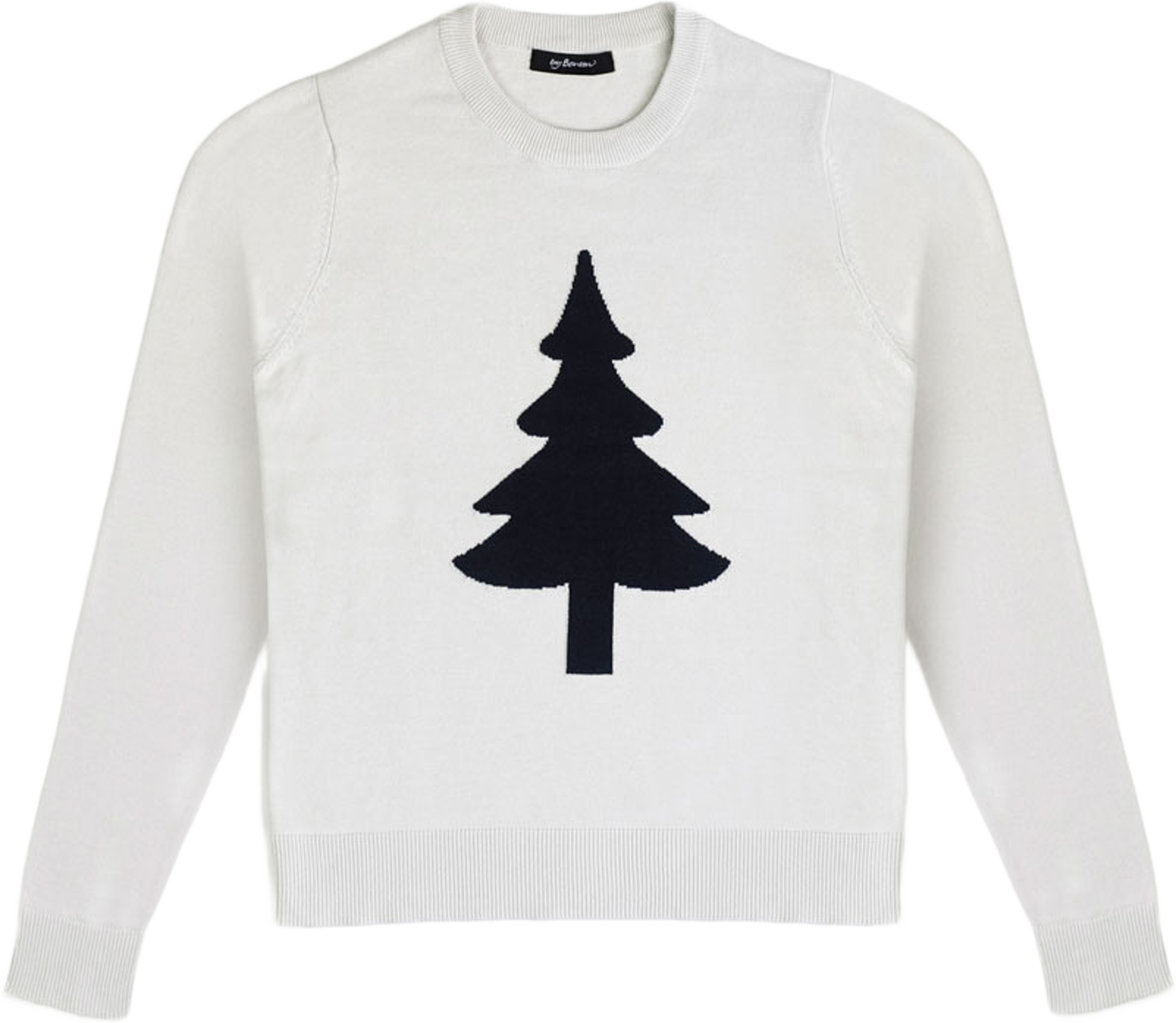 Jultröja, från by Benson, i färgen snow. Klicka för att öppna bilden i stort format