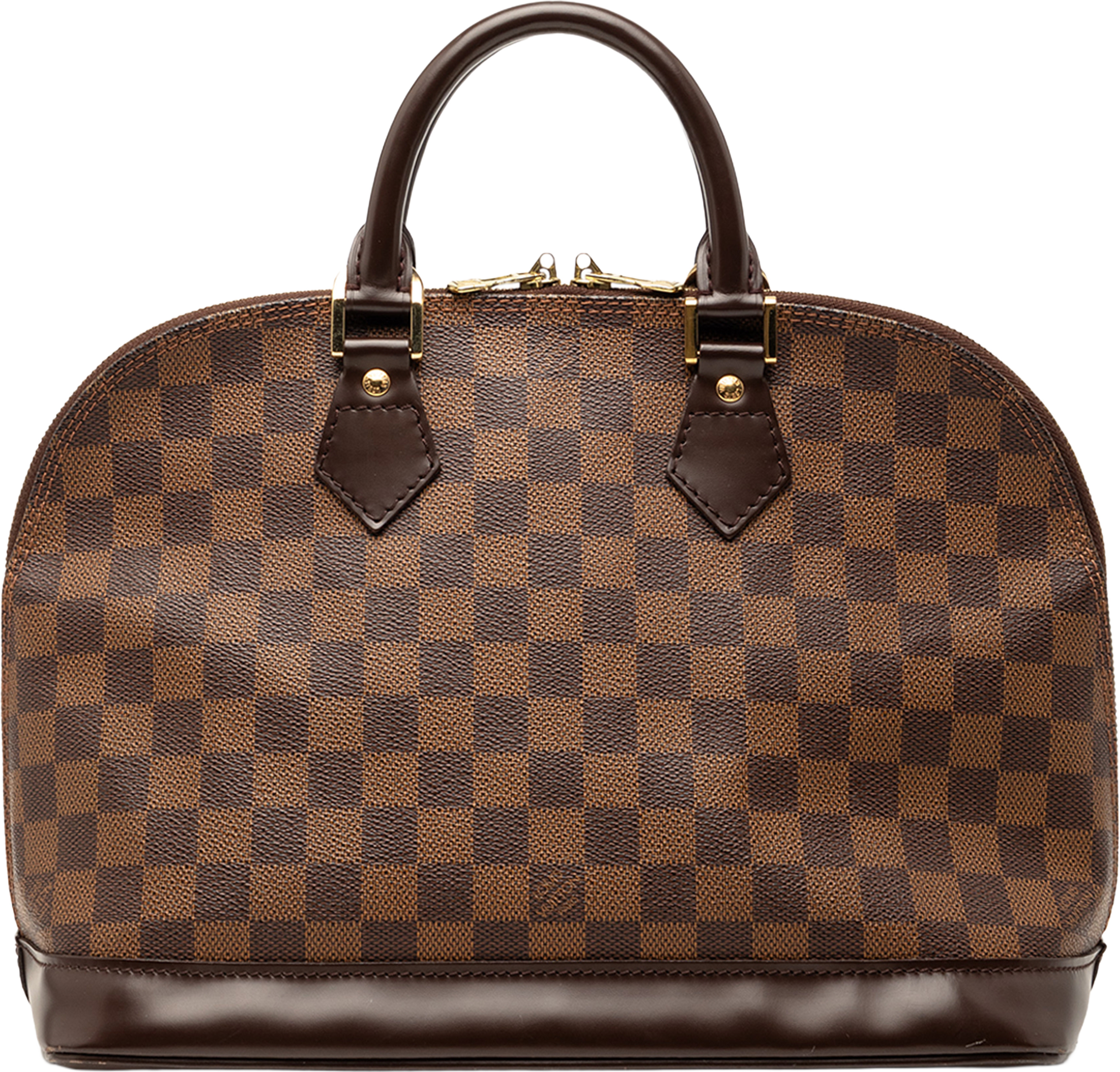 Louis Vuitton Damier Ebene Alma Pm, från Luxclusif, i färgen brown. Klicka för att öppna bilden i stort format