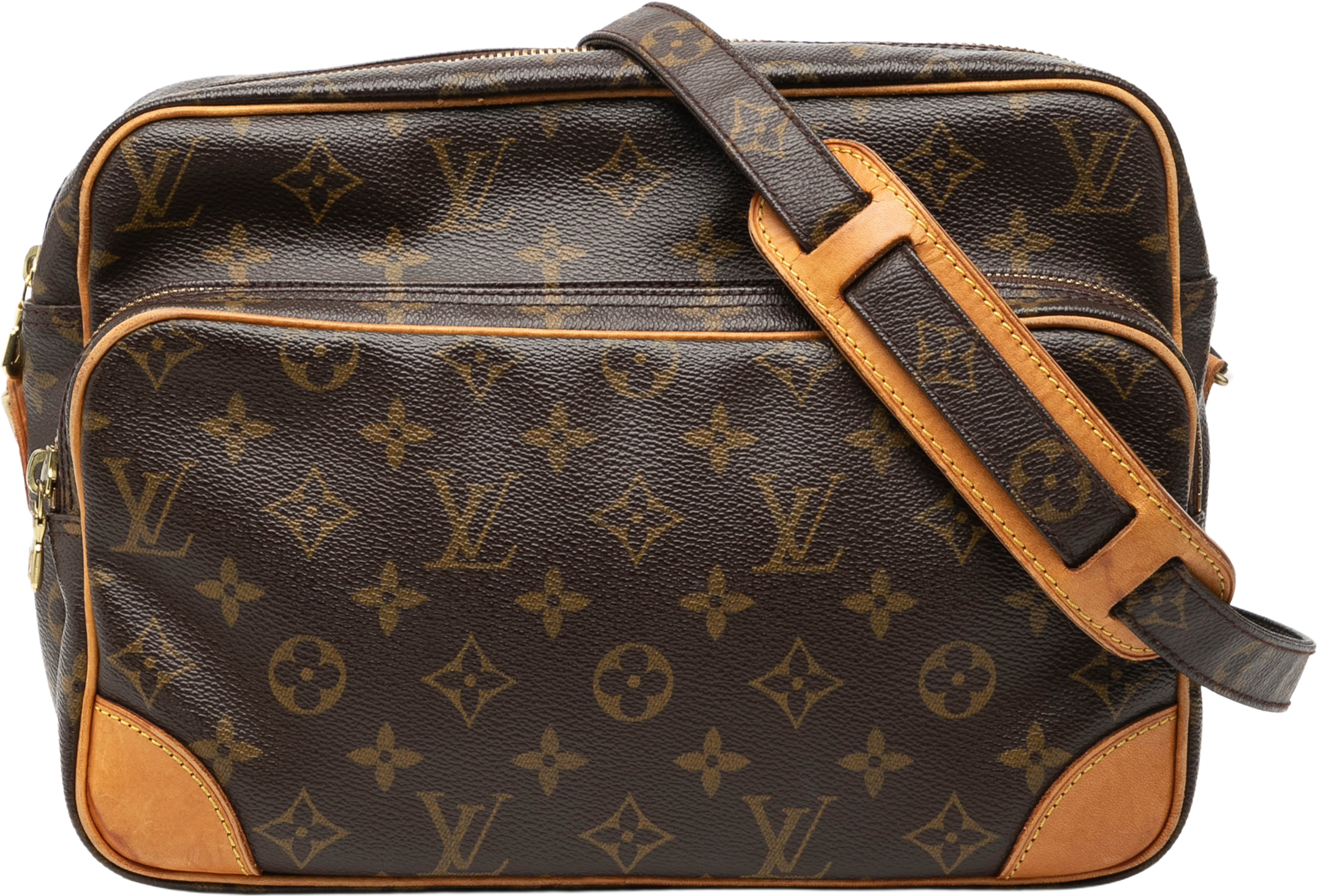 Louis Vuitton Monogram Nil Crossbody, från Luxclusif, i färgen brown. Klicka för att öppna bilden i stort format