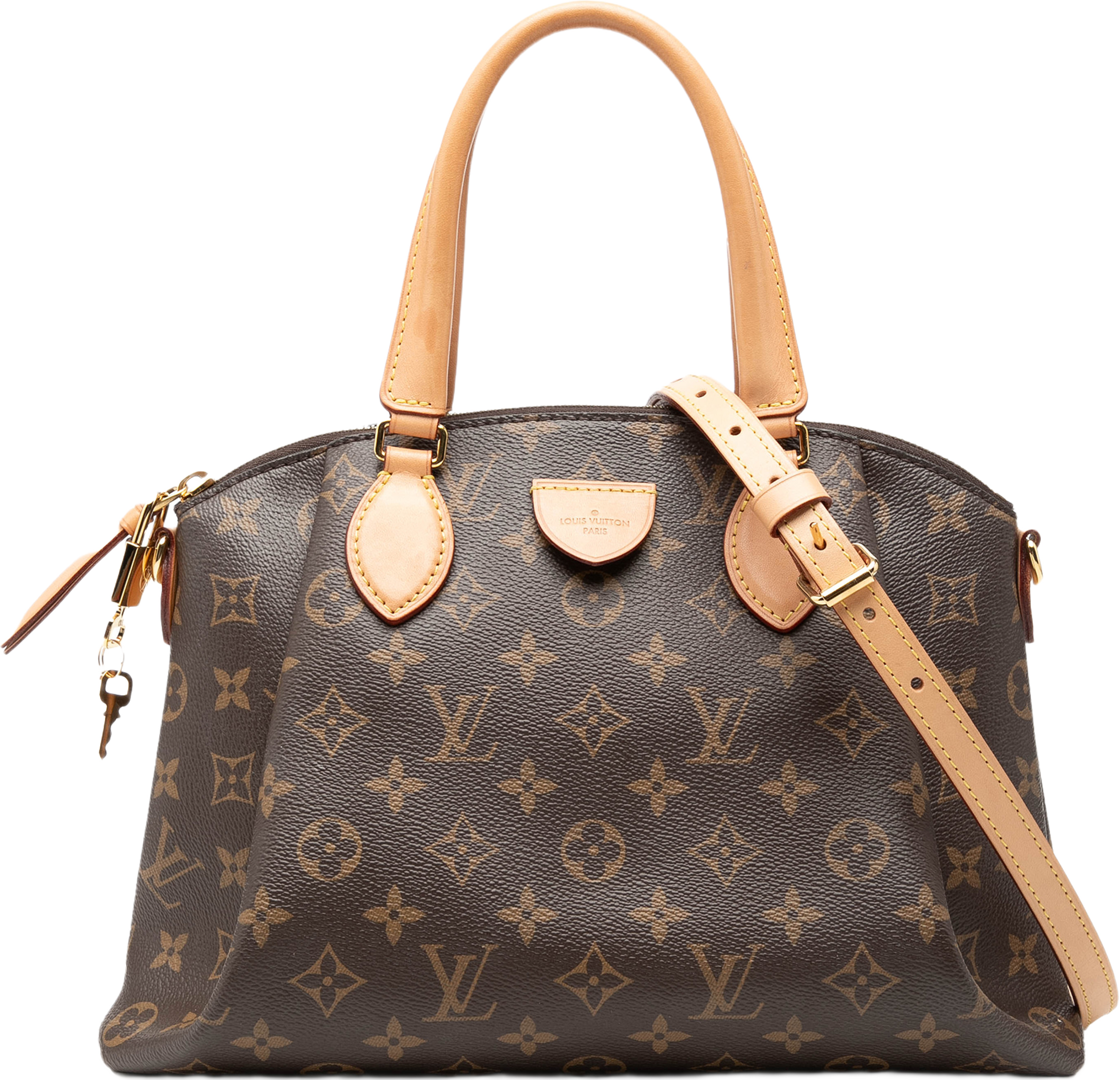 Louis Vuitton Monogram Rivoli Pm, från Luxclusif, i färgen brown. Klicka för att öppna bilden i stort format
