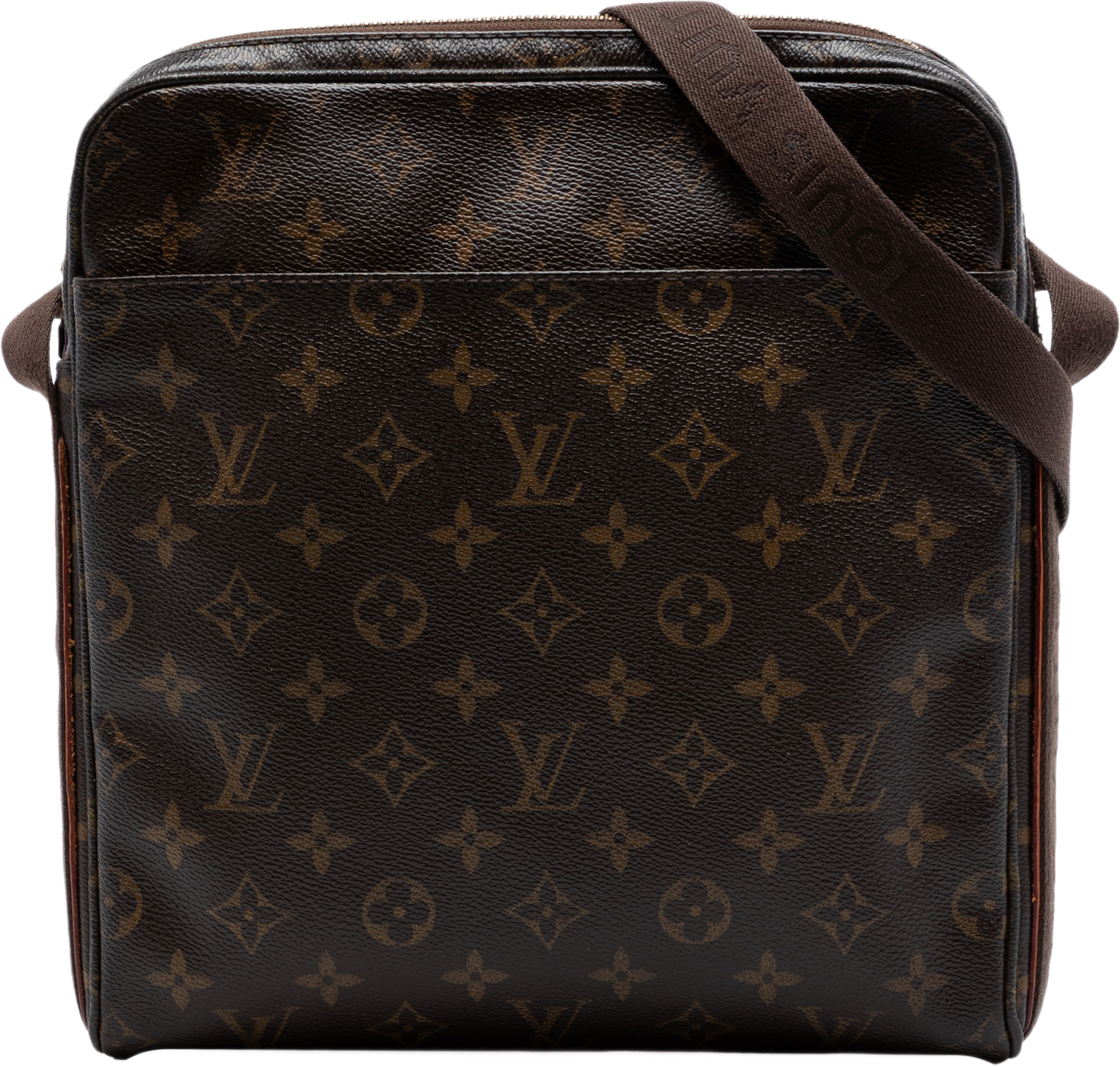Louis Vuitton Monogram Trotteur Beaubourg, från Luxclusif, i färgen brown. Klicka för att öppna bilden i stort format