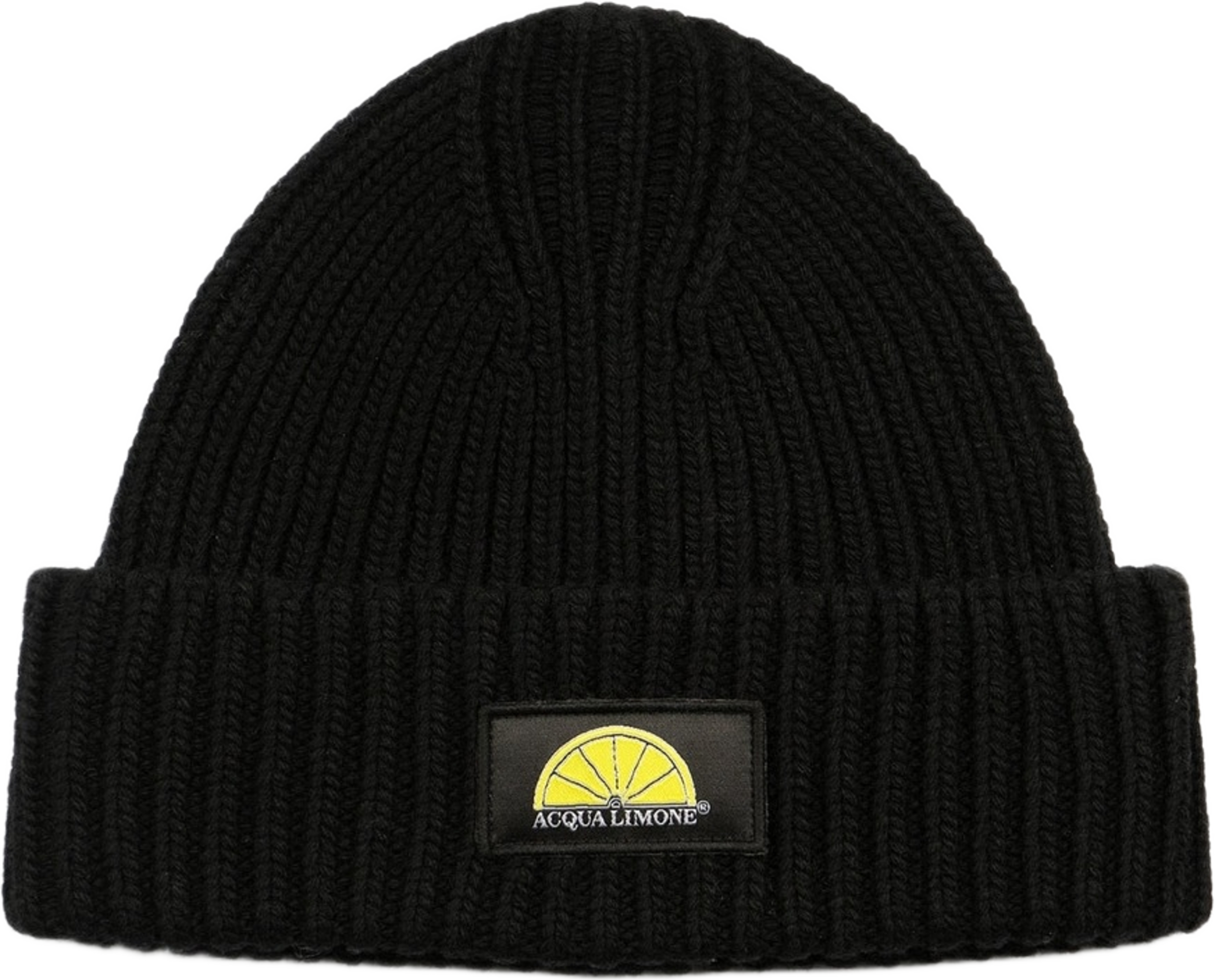 Soft Knit Beanie, från Acqua Limone, i färgen black. Klicka för att öppna bilden i stort format