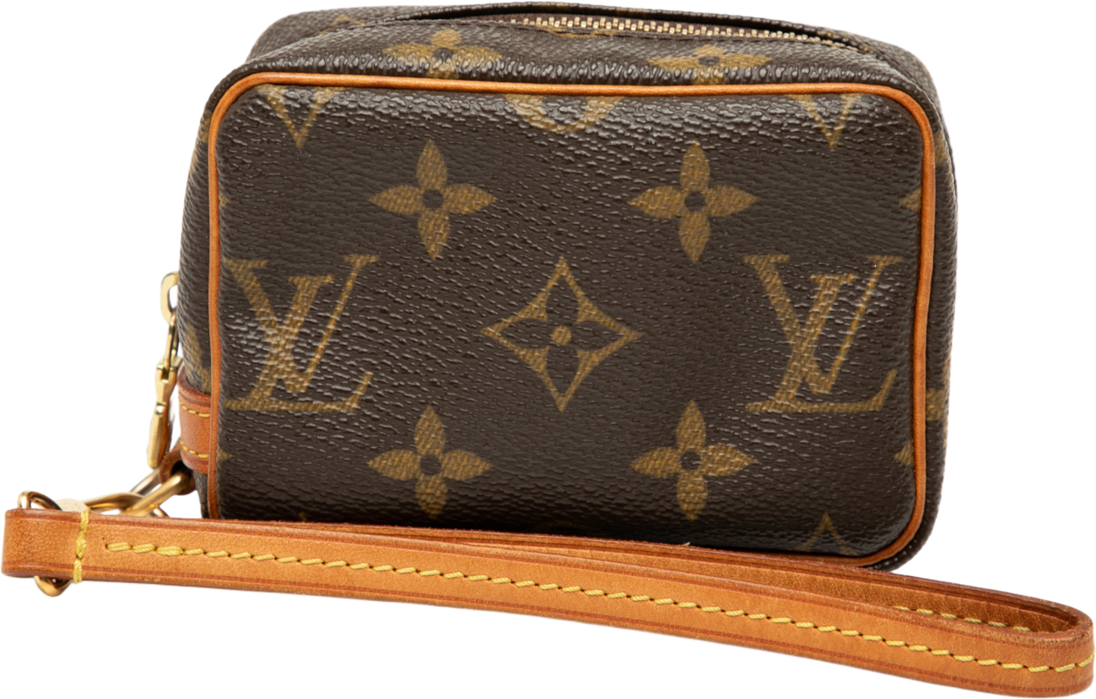 Louis Vuitton Monogram Trousse Wapity, från Luxclusif, i färgen brown. Klicka för att öppna bilden i stort format
