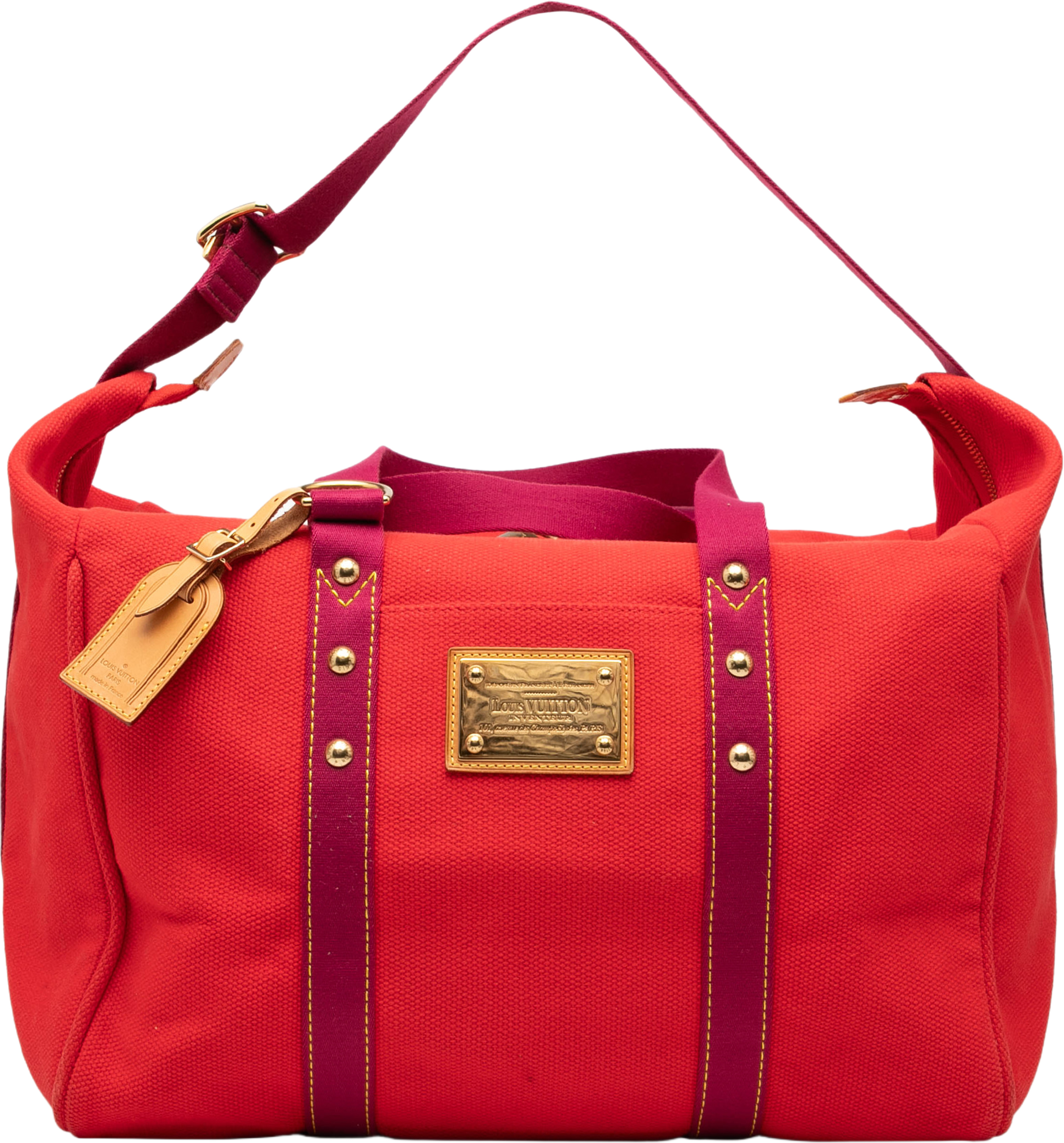 Louis Vuitton Lv Cup Antigua Sac Weekend, från Luxclusif, i färgen red. Klicka för att öppna bilden i stort format