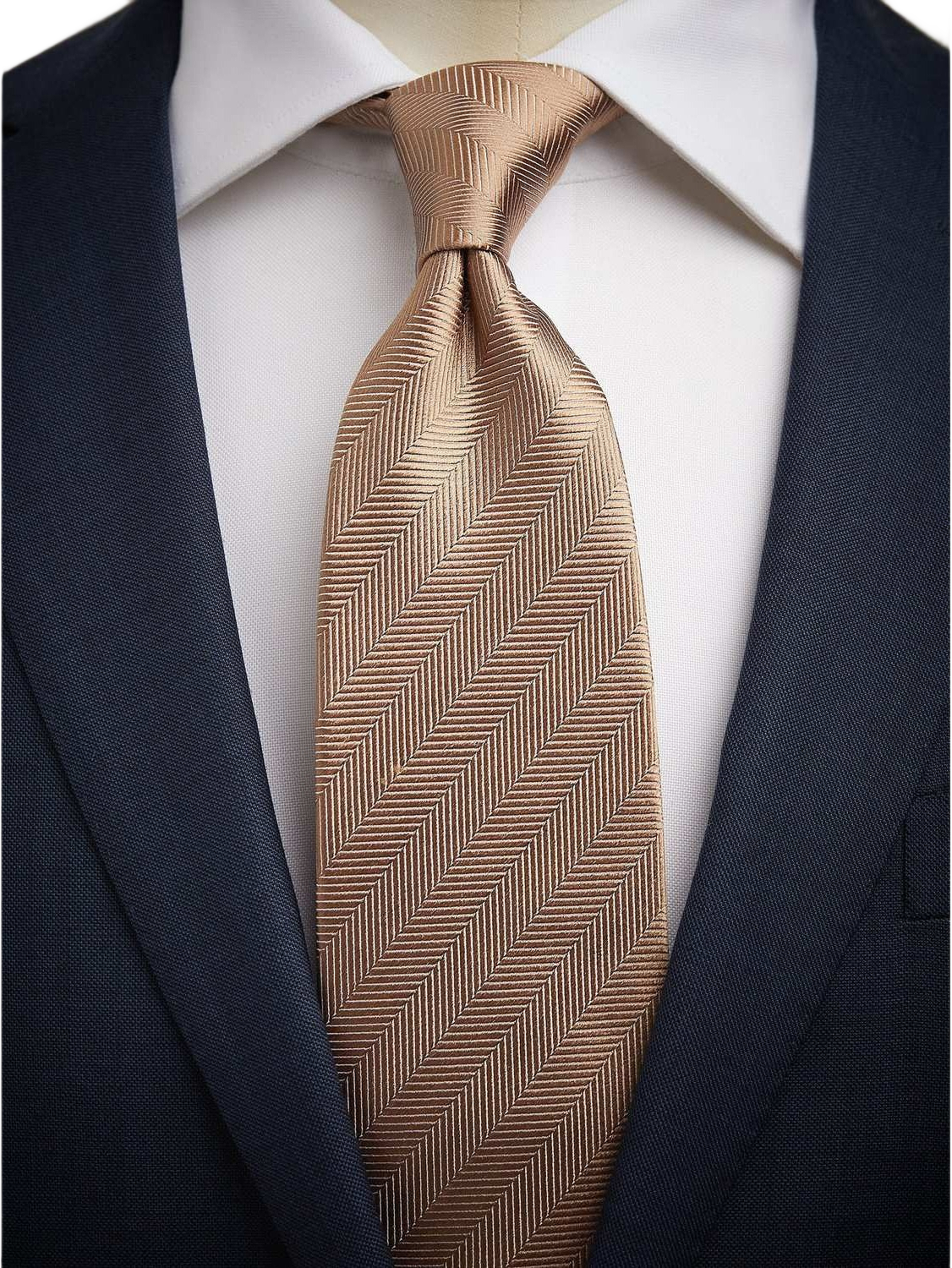 Tie Herringbone