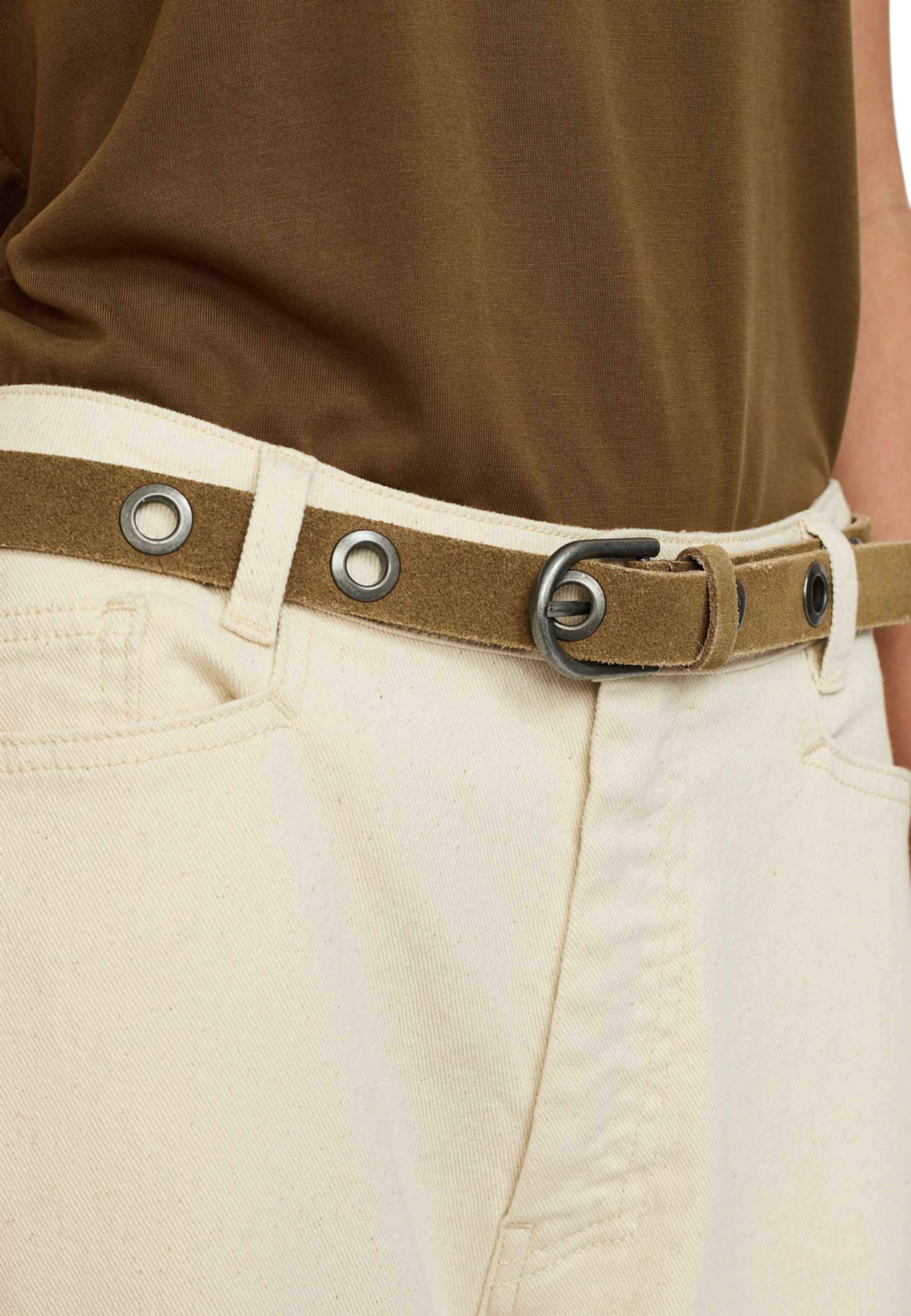 Srpetra Belt - Sepia, från Soft Rebels, i färgen sepia. Klicka för att öppna bilden i stort format