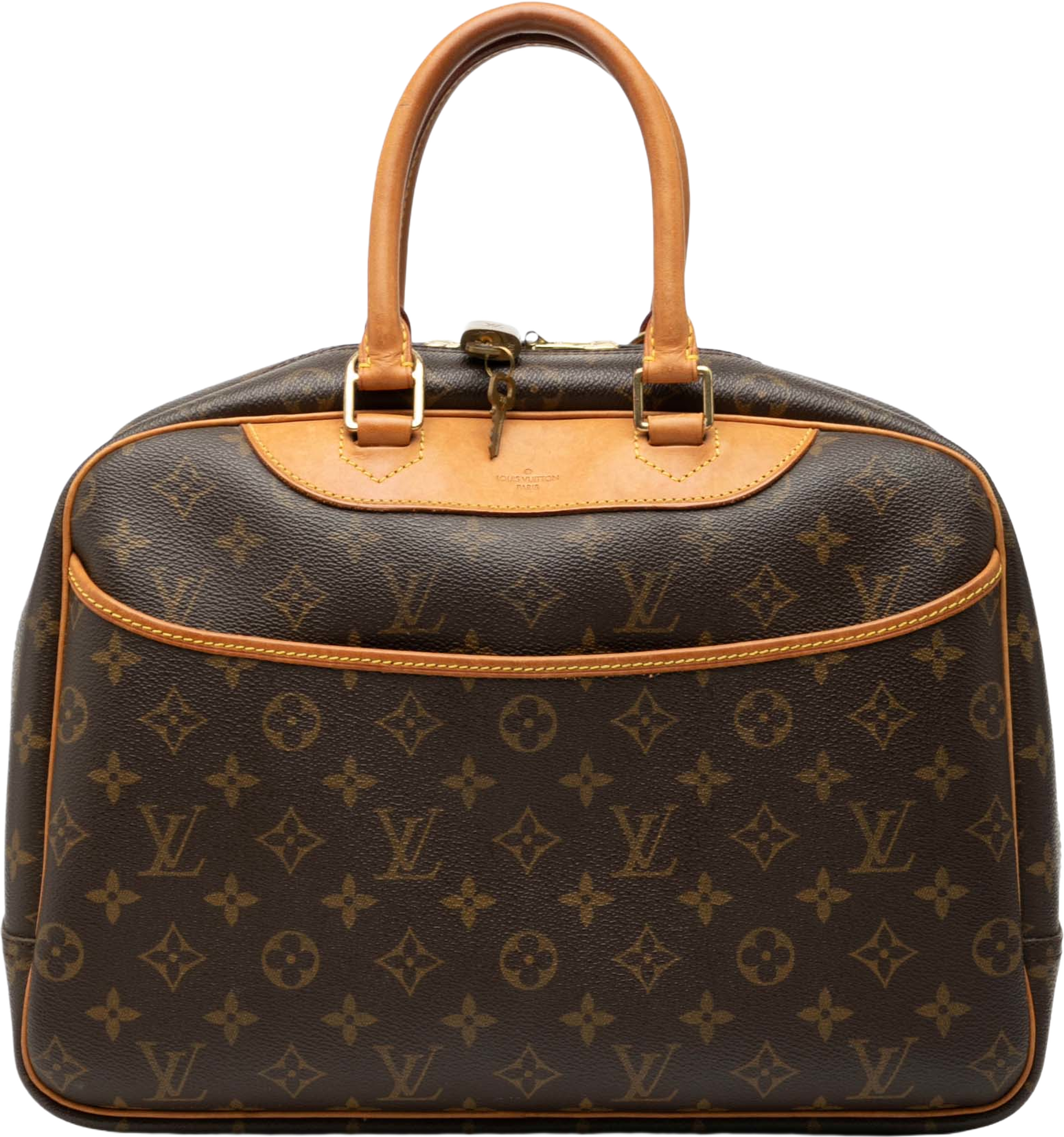 Louis Vuitton Monogram Deauville, från Luxclusif, i färgen brown. Klicka för att öppna bilden i stort format