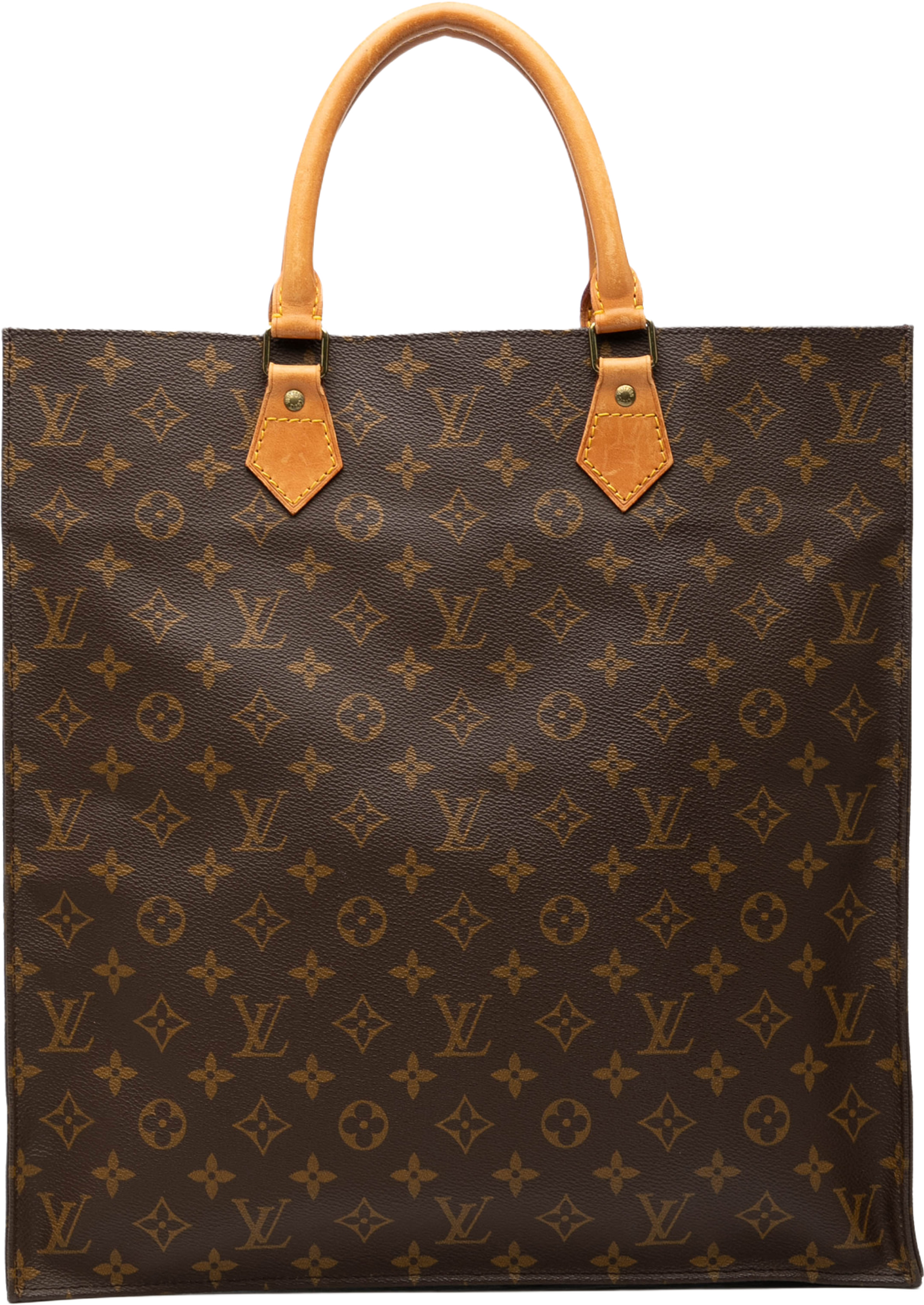 Louis Vuitton Monogram Sac Plat, från Luxclusif, i färgen brown. Klicka för att öppna bilden i stort format