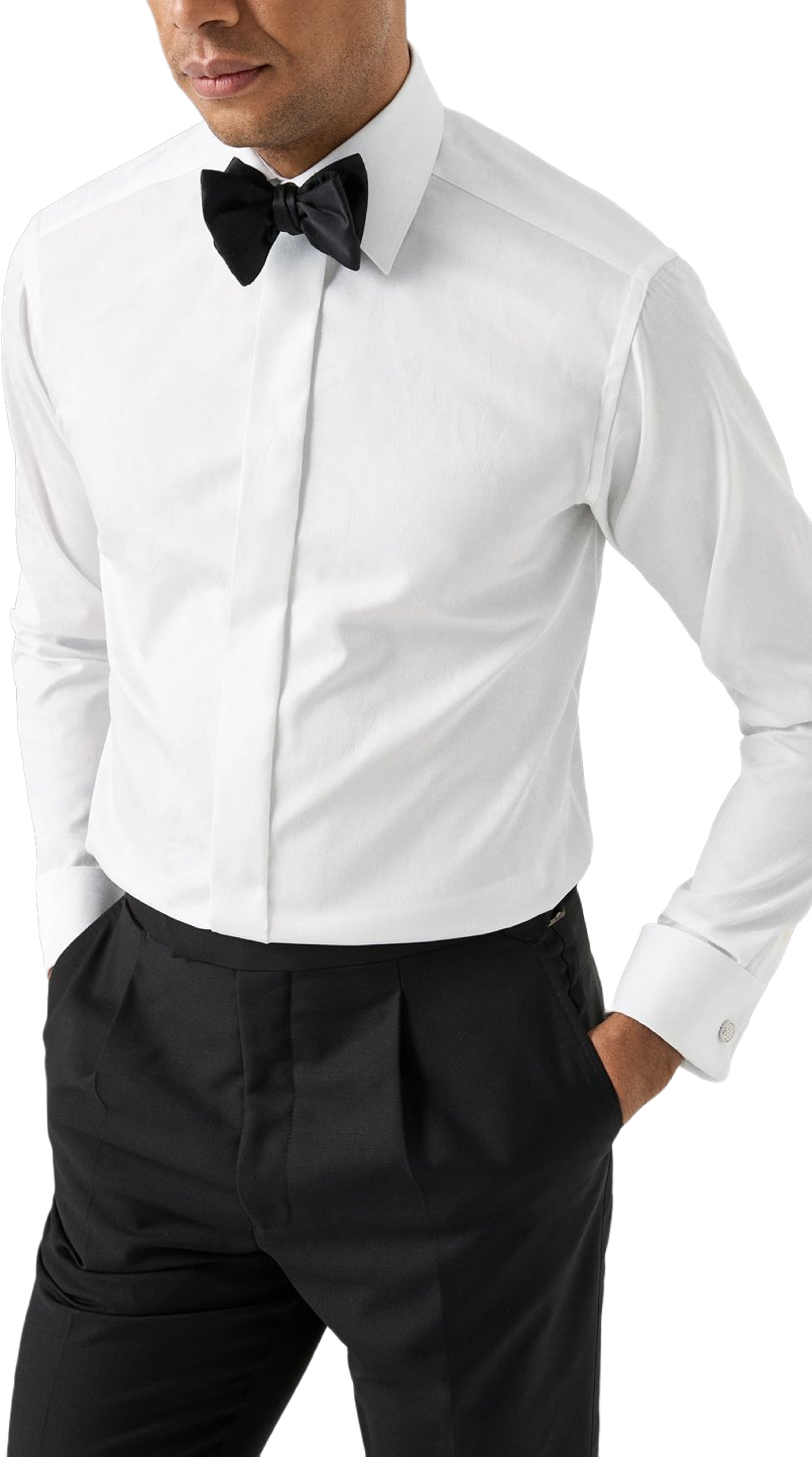 Jacquard-skjorta Slim Fit