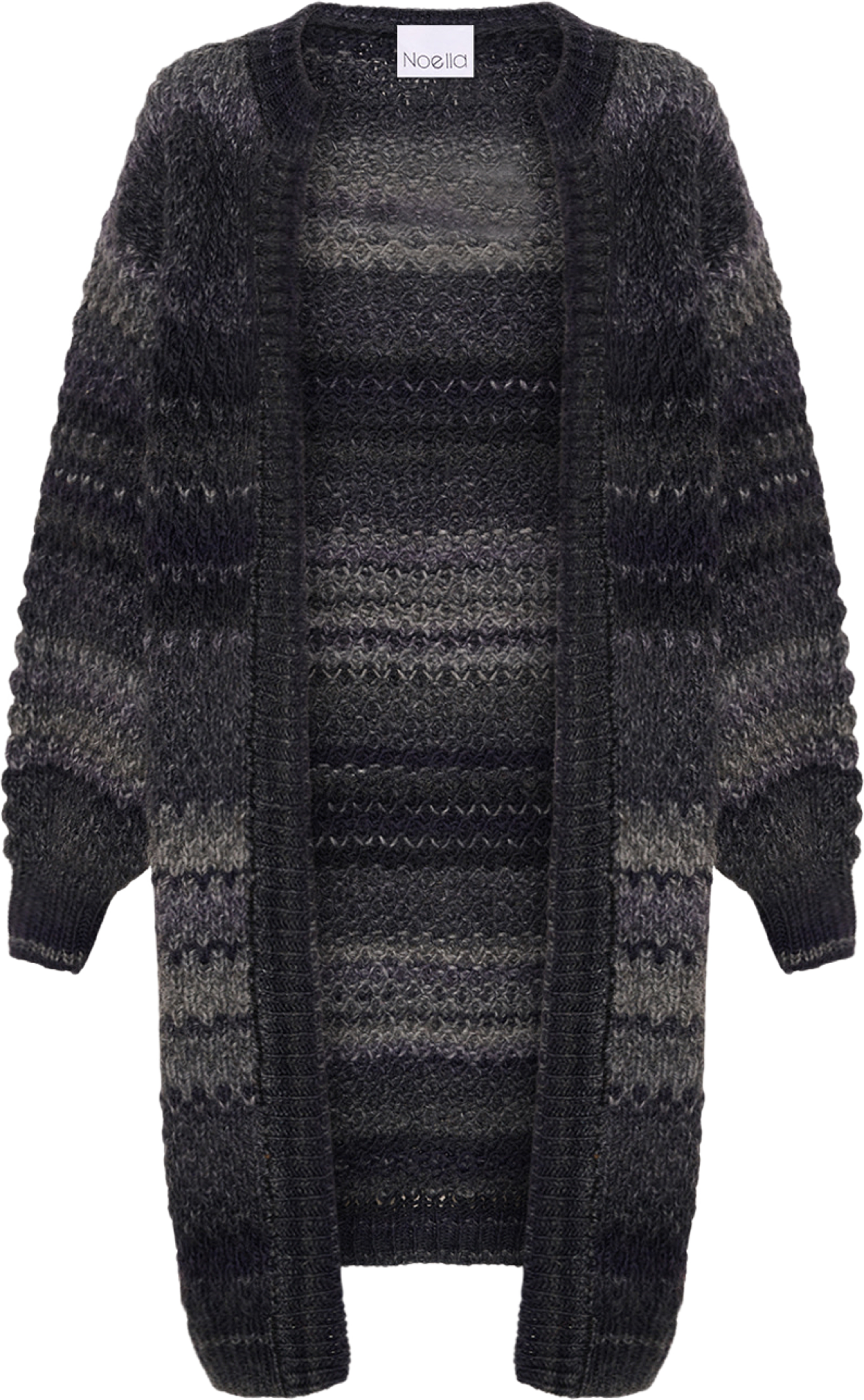 Gio Knit Cardigan - Black Mix