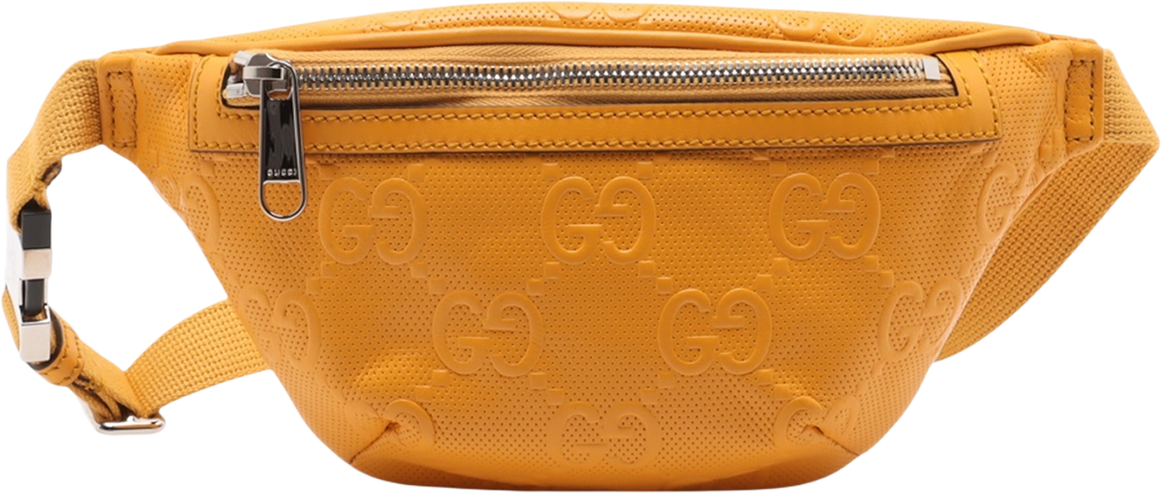 Gucci Gg Embossed Belt Bag, från Luxclusif, i färgen yellow. Klicka för att öppna bilden i stort format
