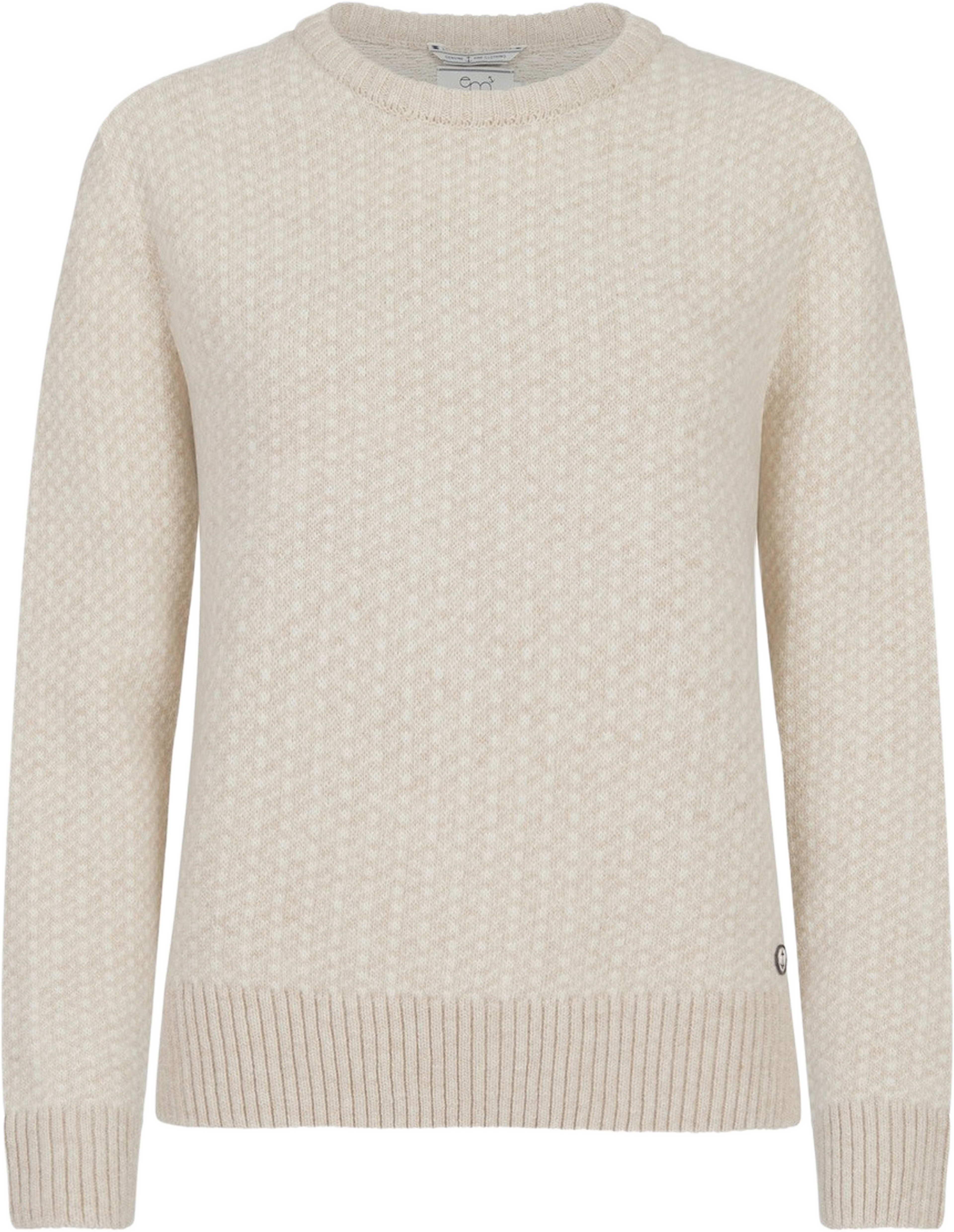 Olga Stickad Tröja, från emmamalena, i färgen beige. Klicka för att öppna bilden i stort format