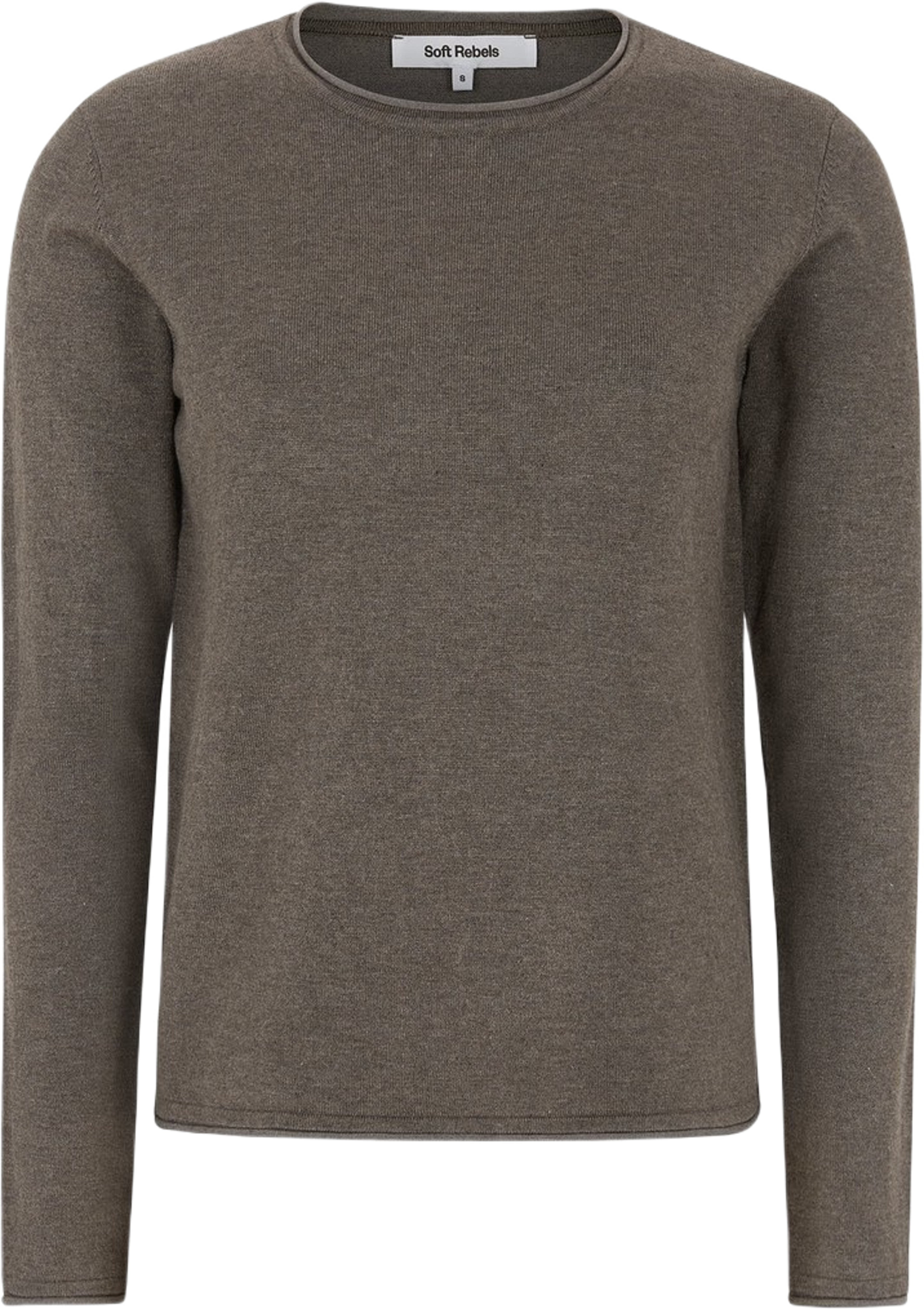 Srmarla O-neck Roll Edge Knit