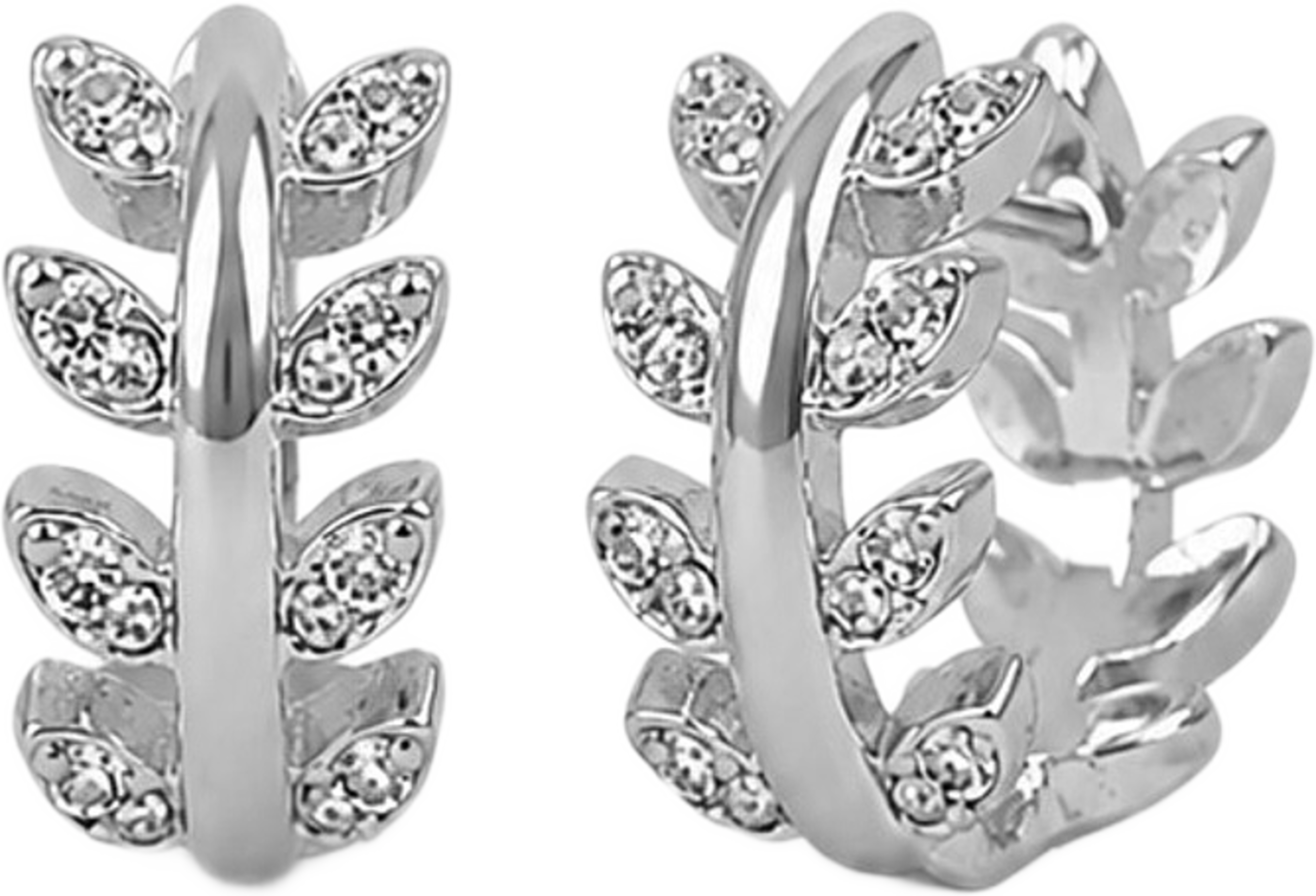 Minna Small Crystal Ring Ear 12mm, från SNÖ of Sweden, i färgen s/clear. Klicka för att öppna bilden i stort format
