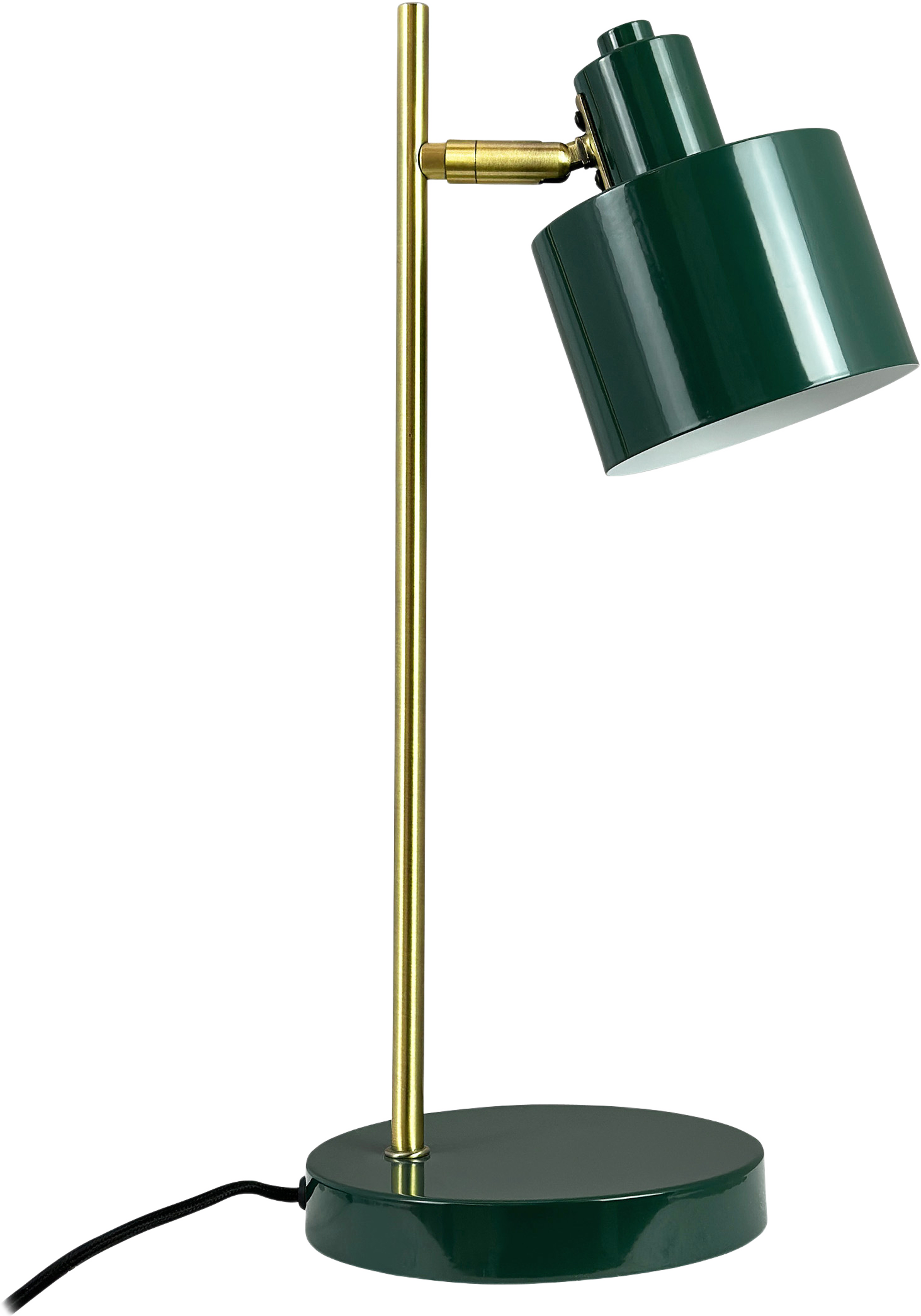 Ocean Table Lamp, från Dyberg Larsen, i färgen dark green/ brass. Klicka för att öppna bilden i stort format