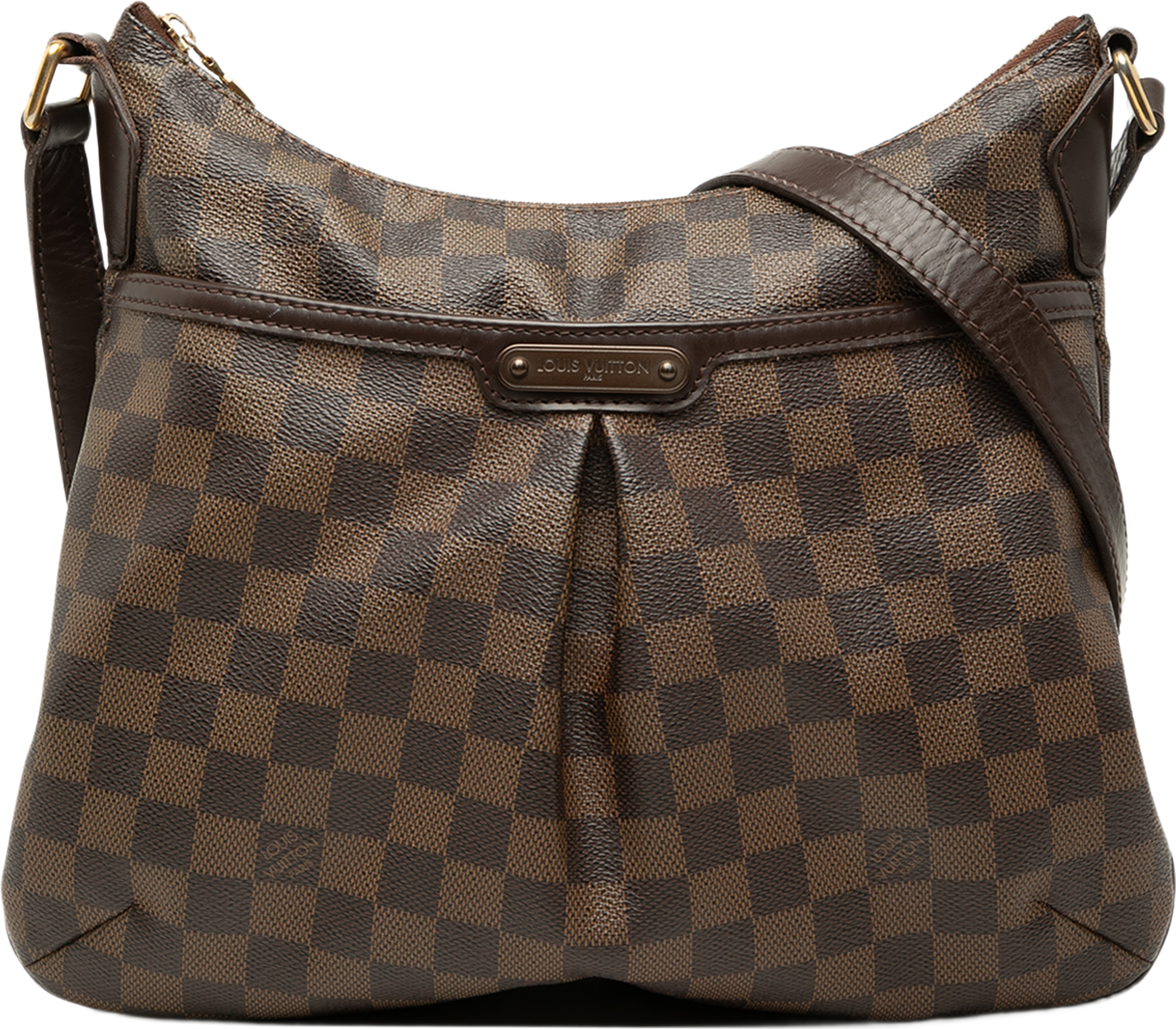 Louis Vuitton Damier Ebene Bloomsbury Pm, från Luxclusif, i färgen brun. Klicka för att öppna bilden i stort format