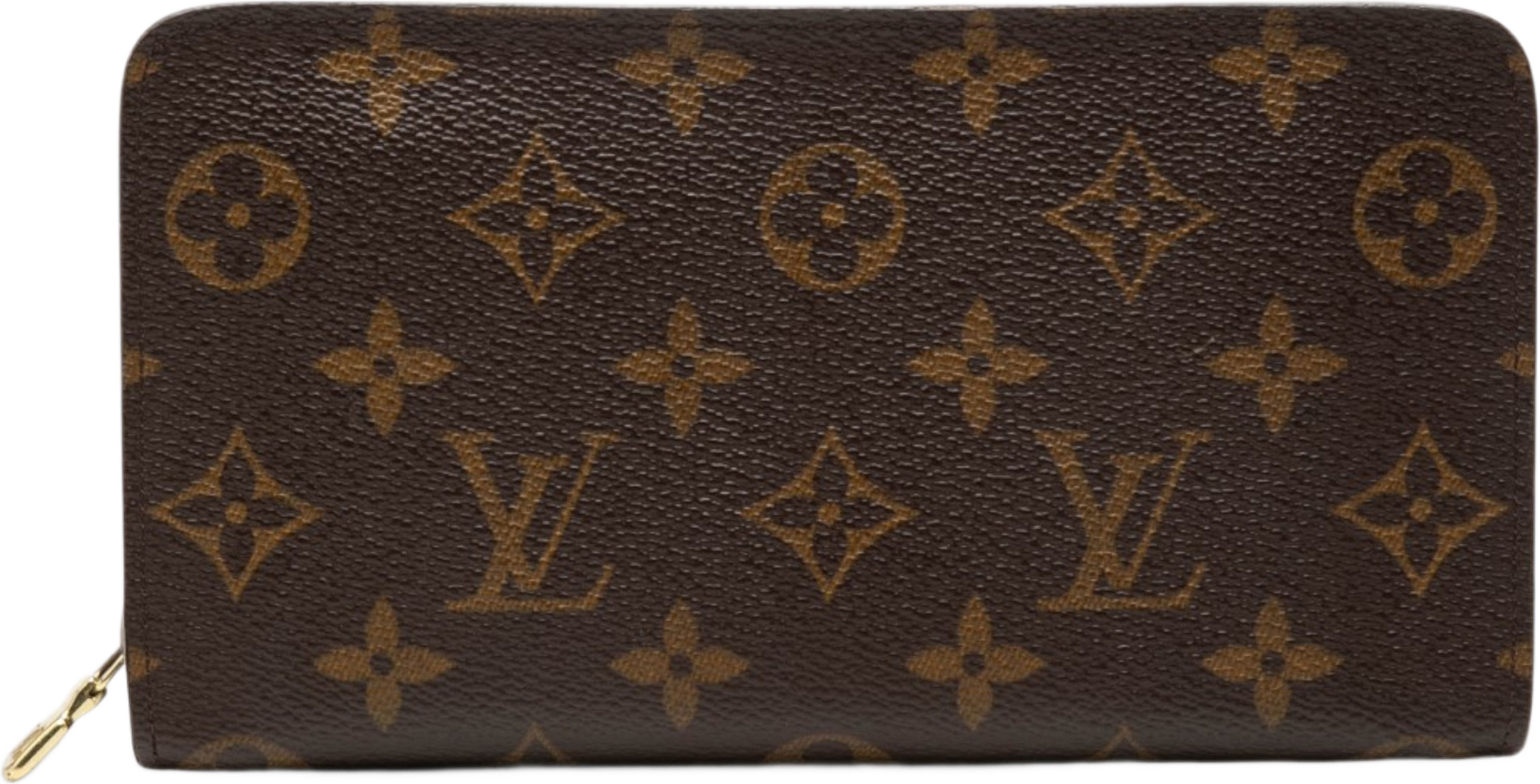 Louis Vuitton Monogram Porte Monnaie Zippy Long Wallet, från Luxclusif, i färgen brun. Klicka för att öppna bilden i stort format