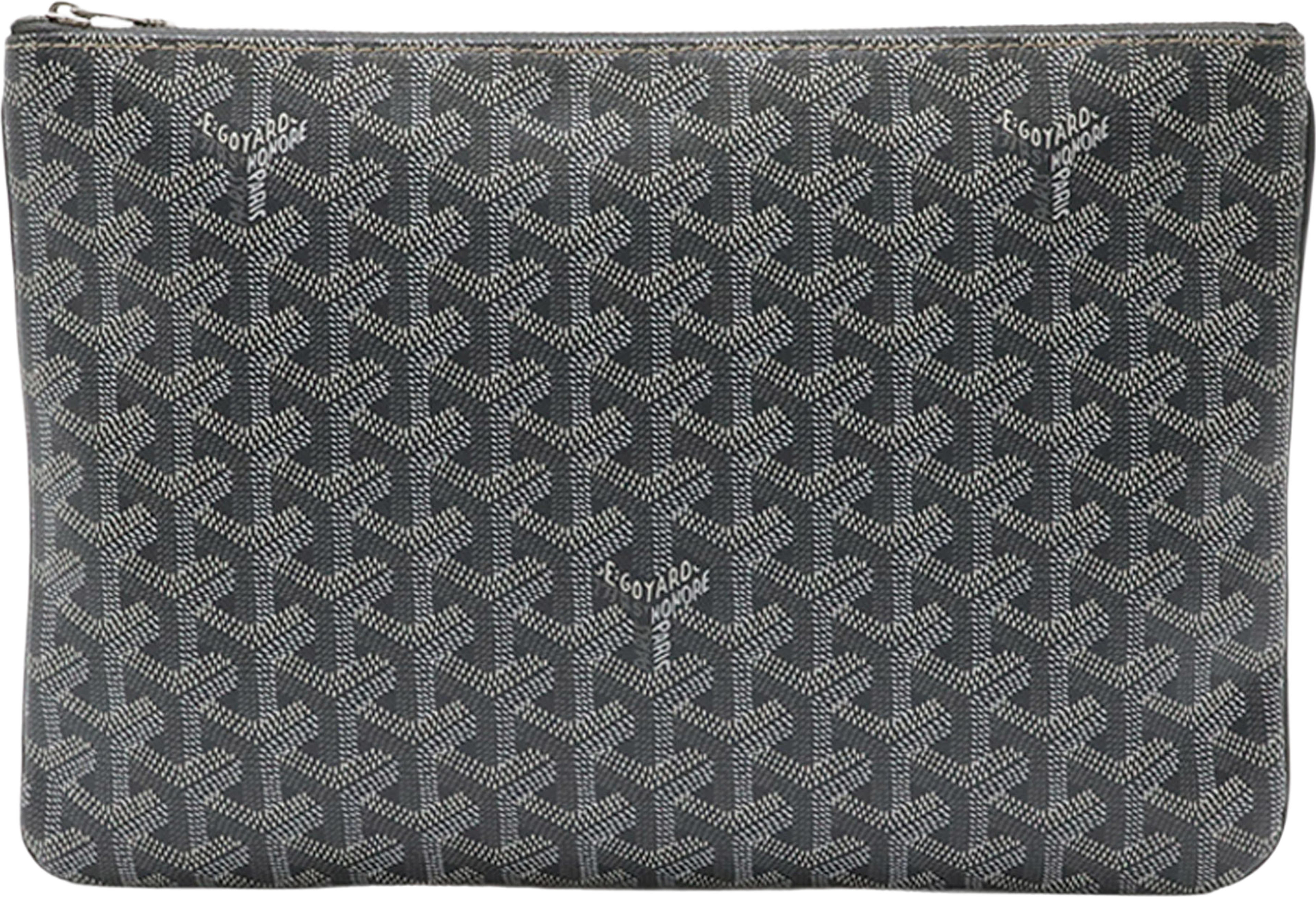 Goyard Goyardine Senat Mm, från Luxclusif, i färgen grå. Klicka för att öppna bilden i stort format