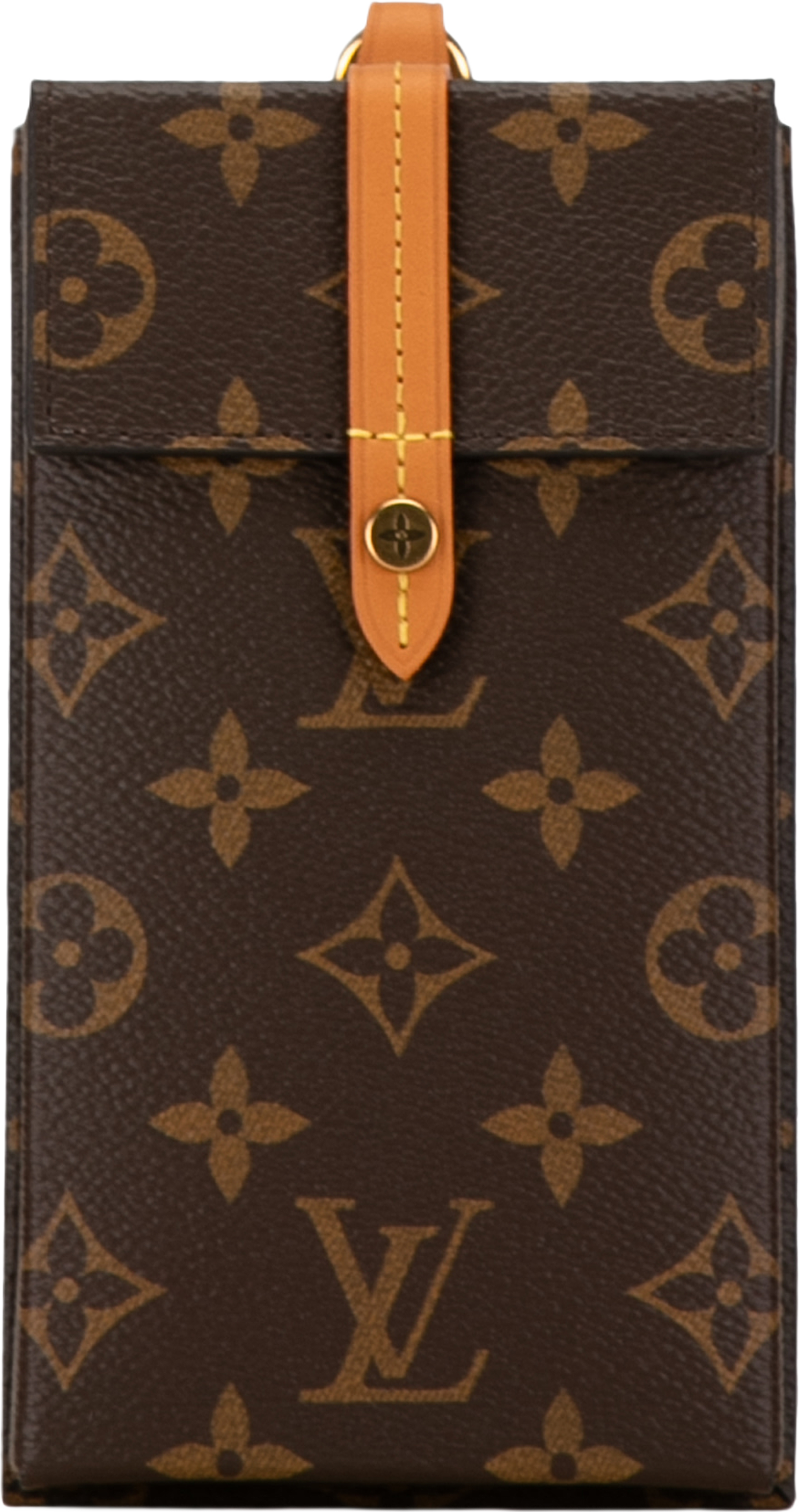 Louis Vuitton Monogram Box Phone Case, från Luxclusif, i färgen brown. Klicka för att öppna bilden i stort format