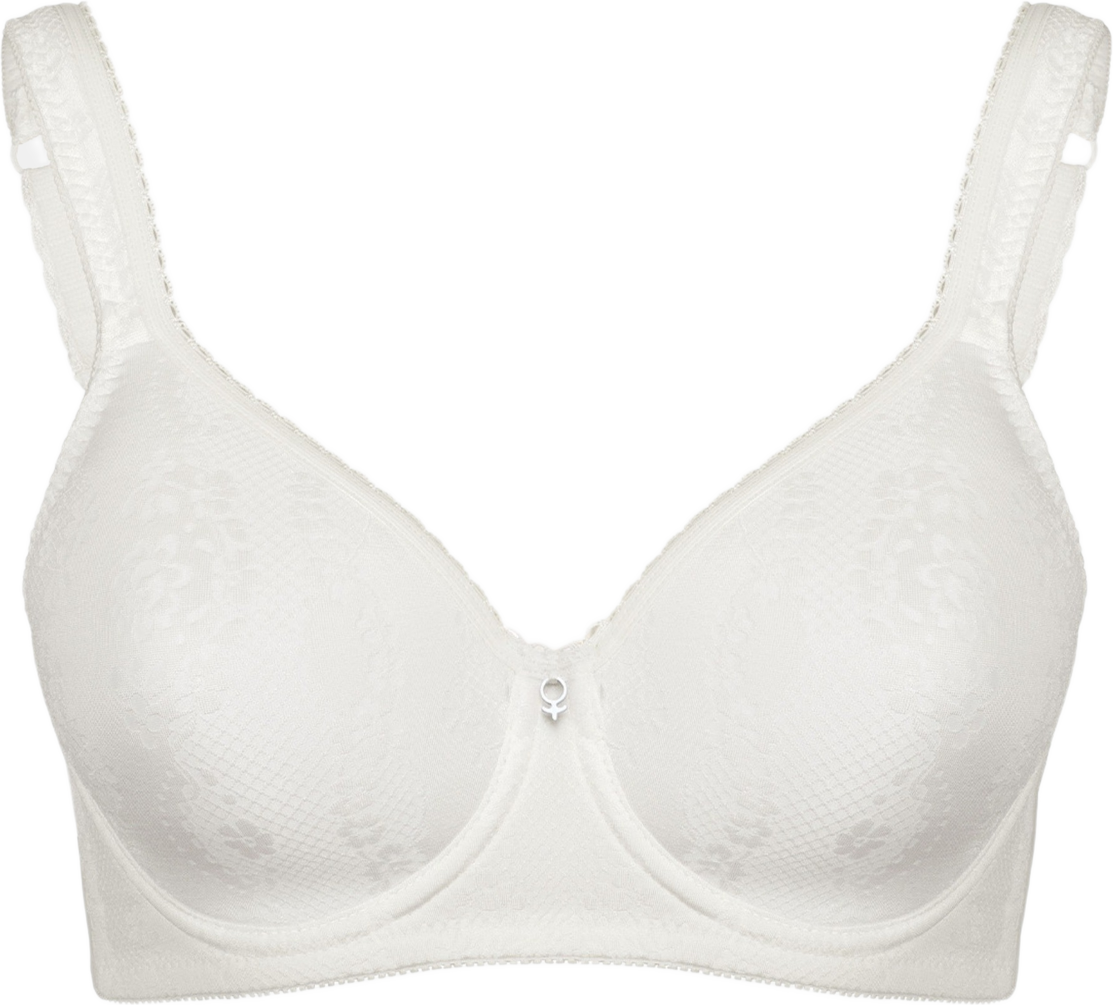 Adorable Shape Vadderad Bygel-bh, från Swegmark, i färgen vanilla. Klicka för att öppna bilden i stort format
