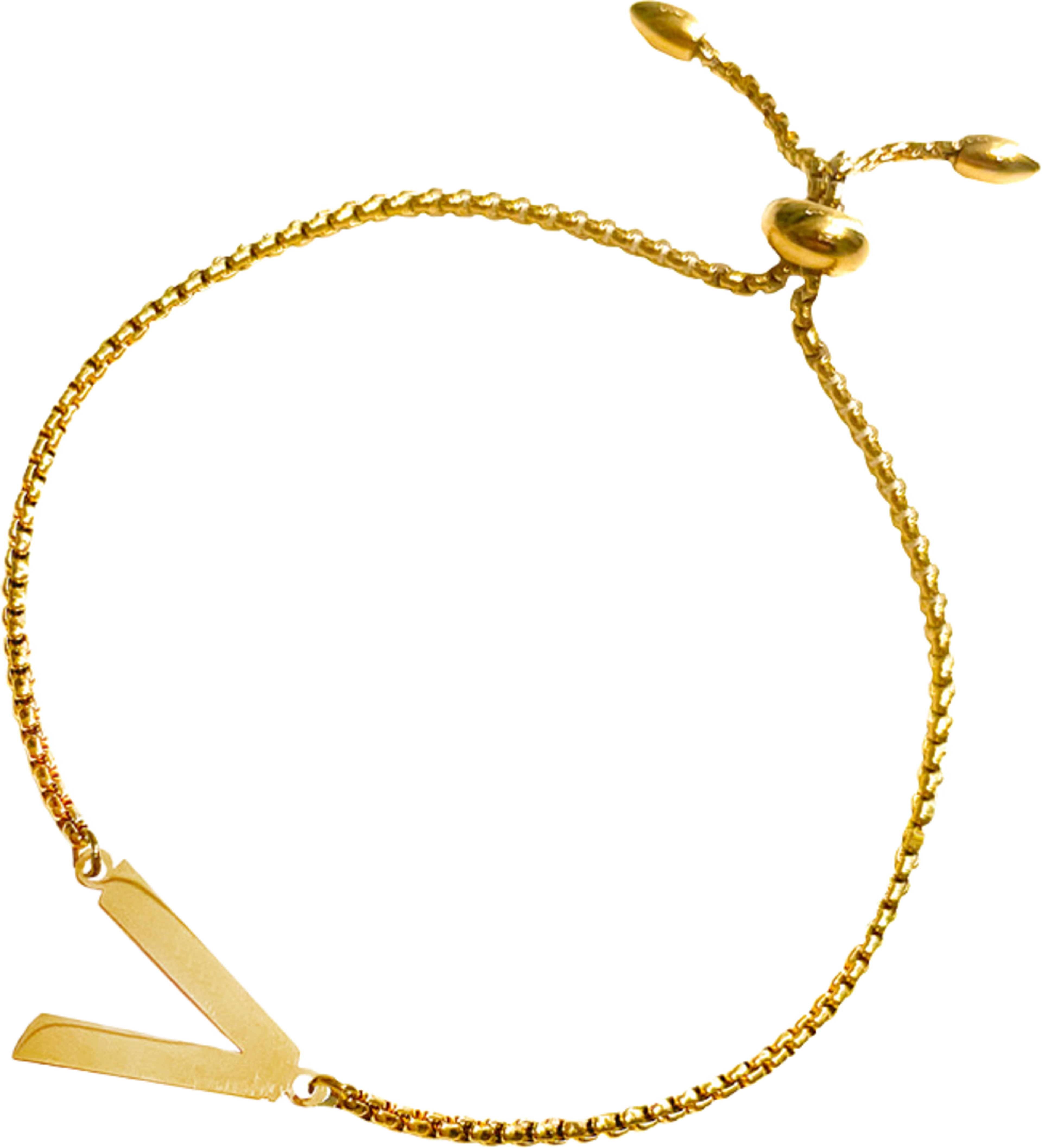 New Identity Bracelet D Gold