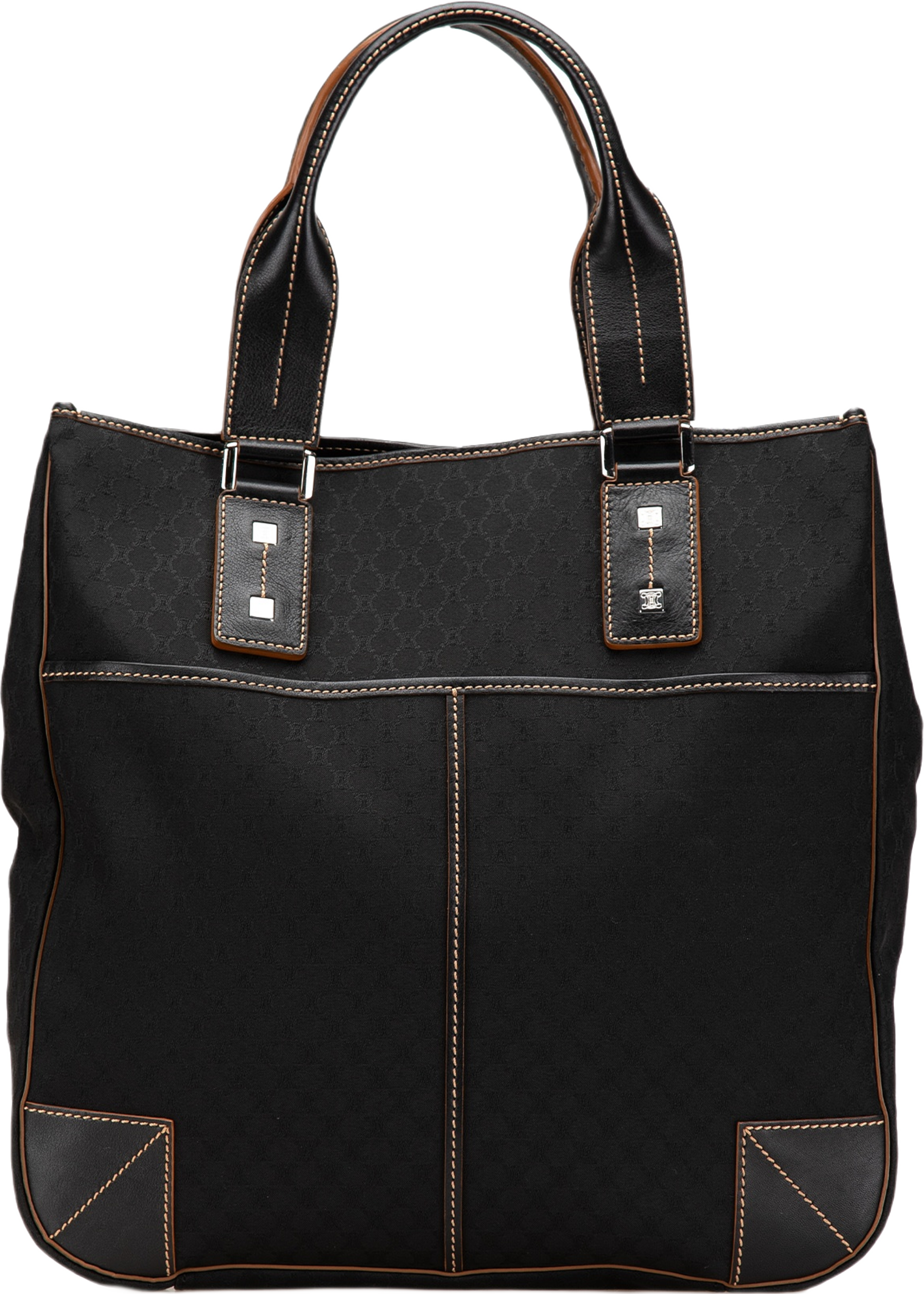 Celine Macadam Canvas Tote, från Luxclusif, i färgen black. Klicka för att öppna bilden i stort format