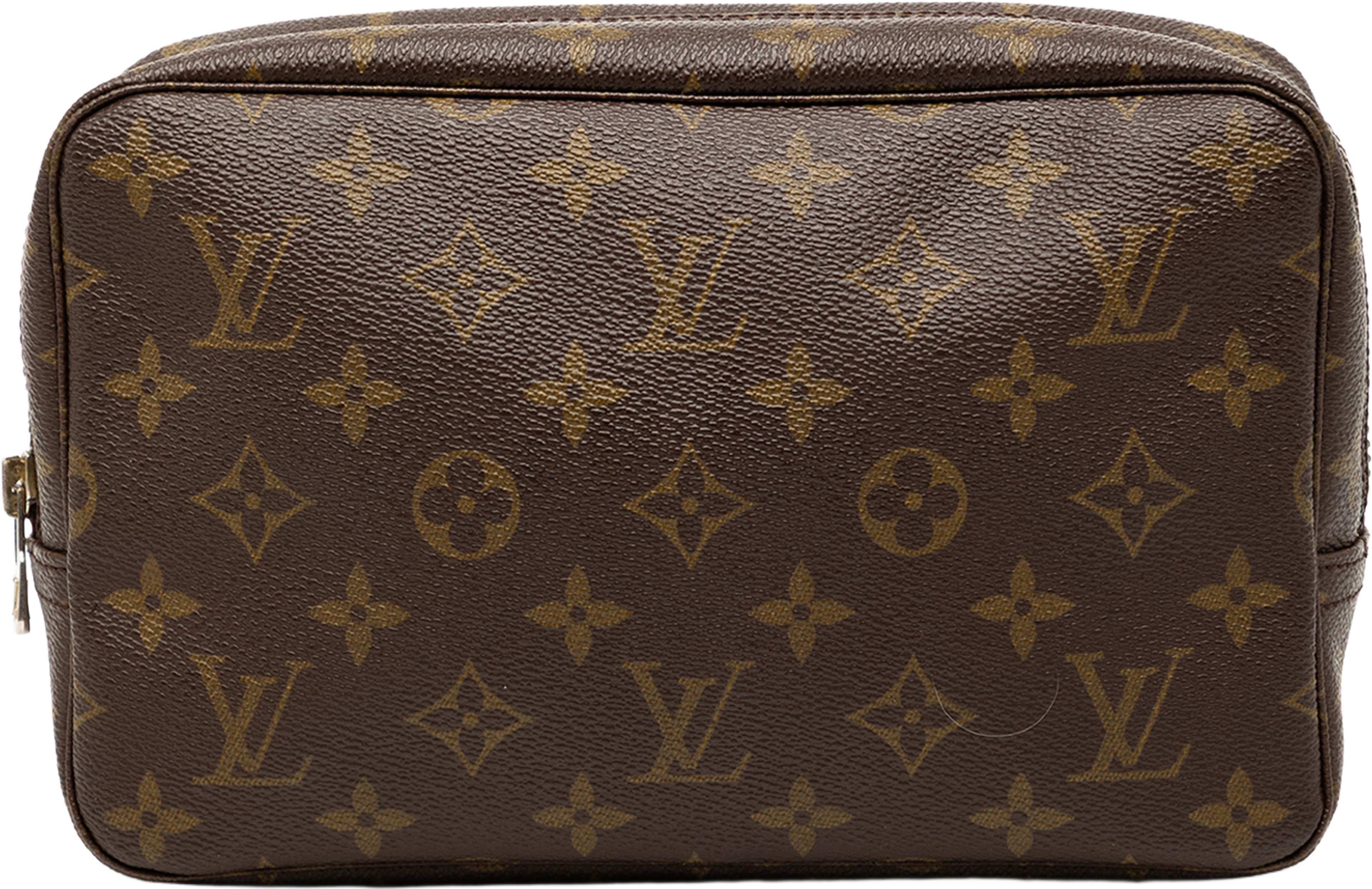Louis Vuitton Monogram Trousse Toilette 23, från Luxclusif, i färgen brown. Klicka för att öppna bilden i stort format