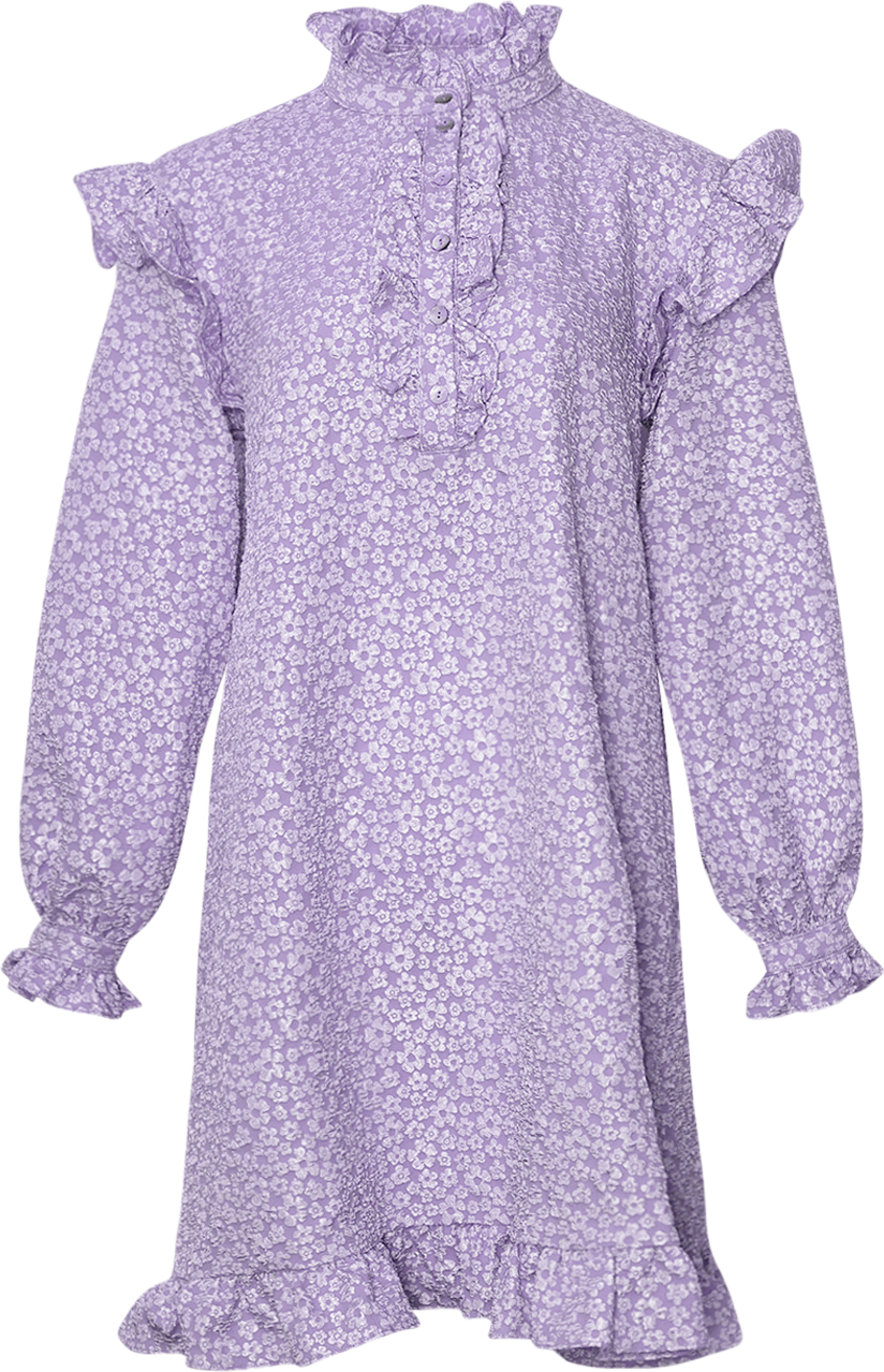 Reno Ruby Ruffle Dress - Lilac