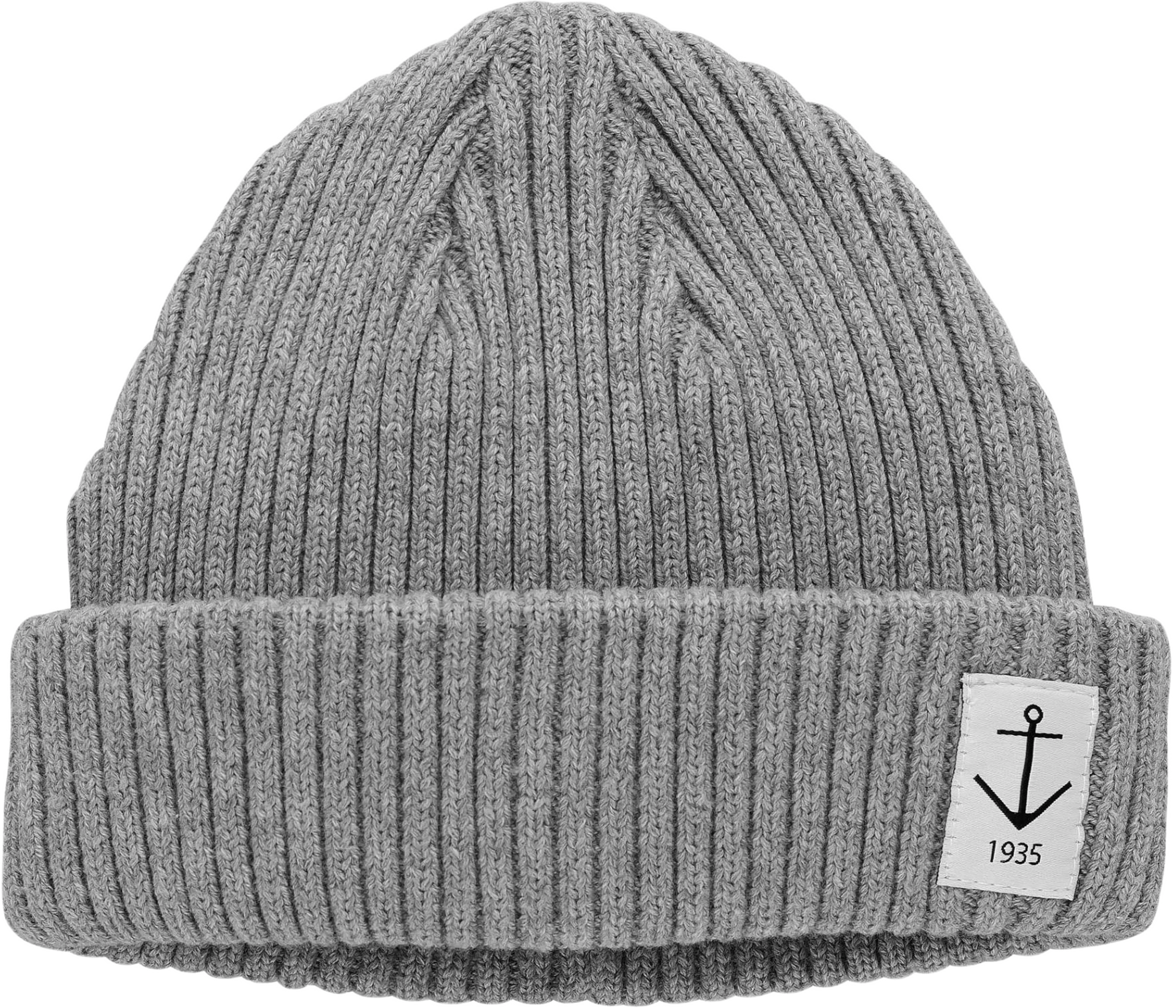 Ekologisk Bomull, Beanie Mössa, Smula, Grå