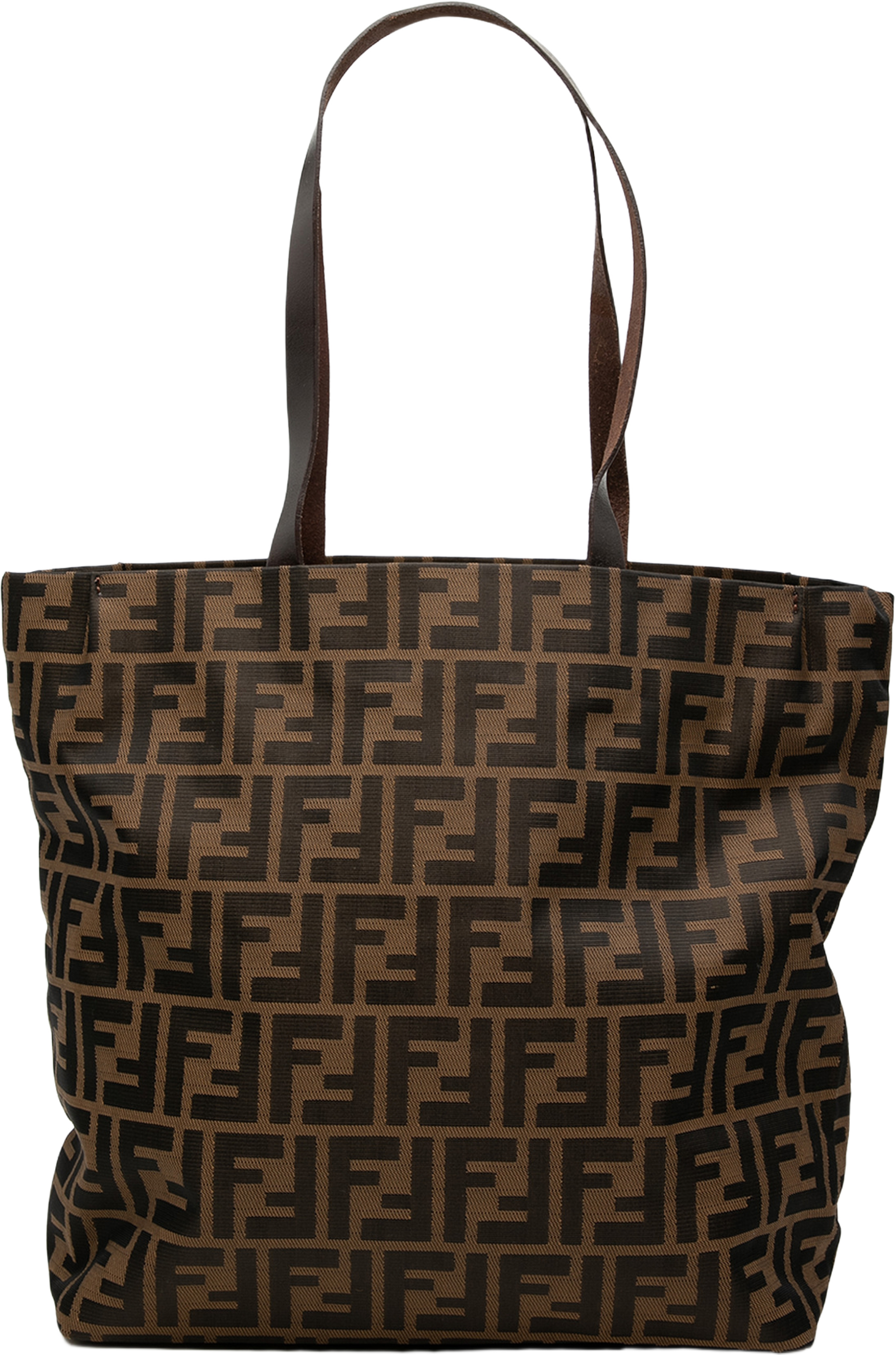 Fendi Zucca Canvas Tote, från Luxclusif, i färgen brown. Klicka för att öppna bilden i stort format