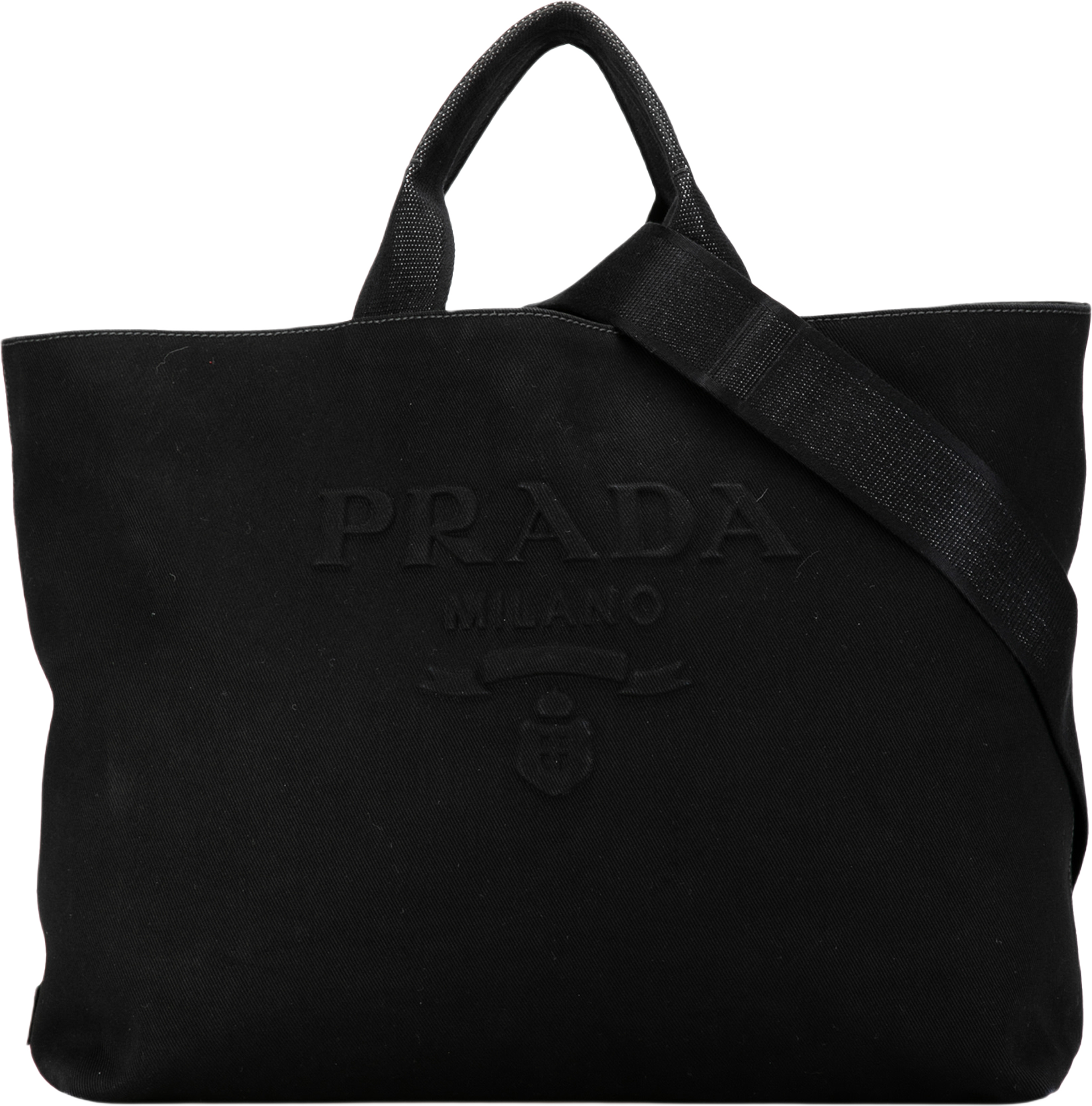 Prada Canapa Drill Tote