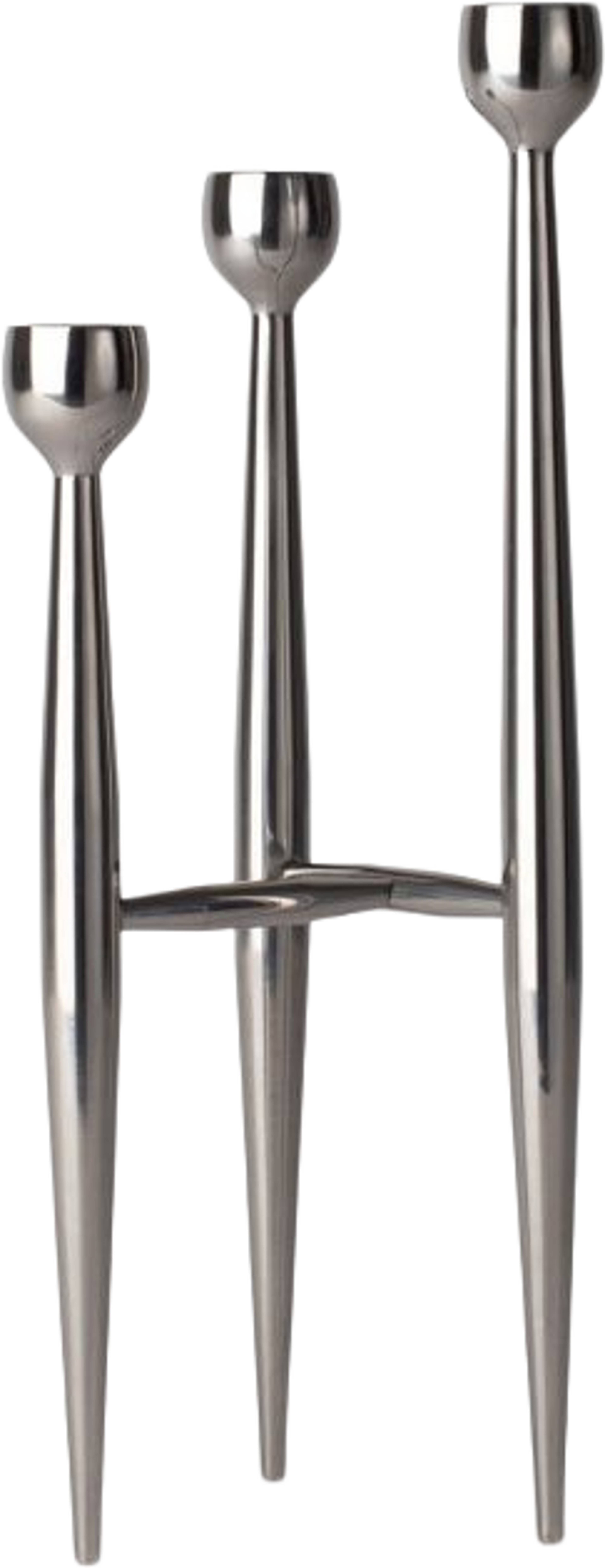 Ljustake Spring Copenhagen Apollo Ljusstake Rostfritt Stål, 32 Cm, från Spring Copenhagen, i färgen silver. Klicka för att öppna bilden i stort format