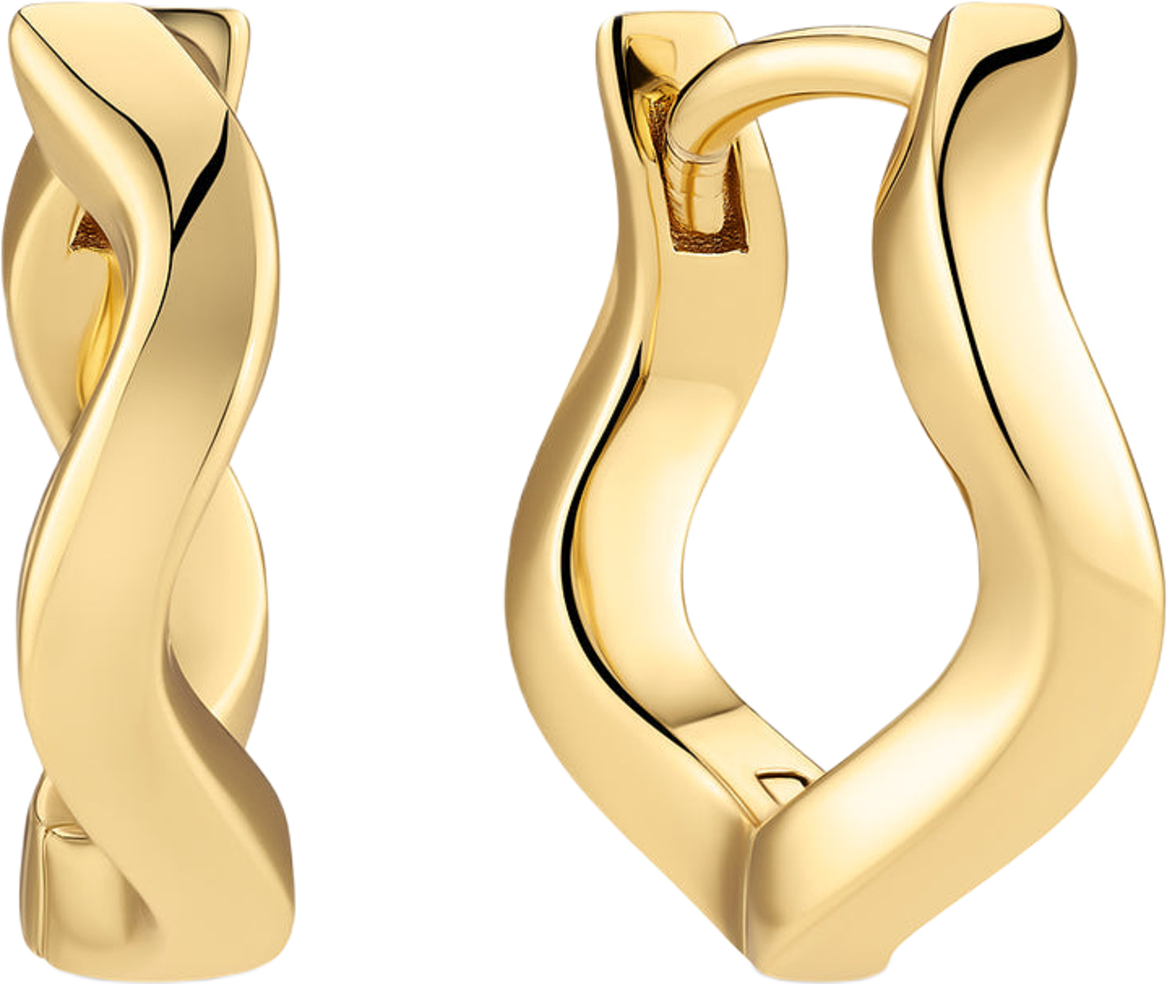 Ellera Waves Pianura Medio Earrings
