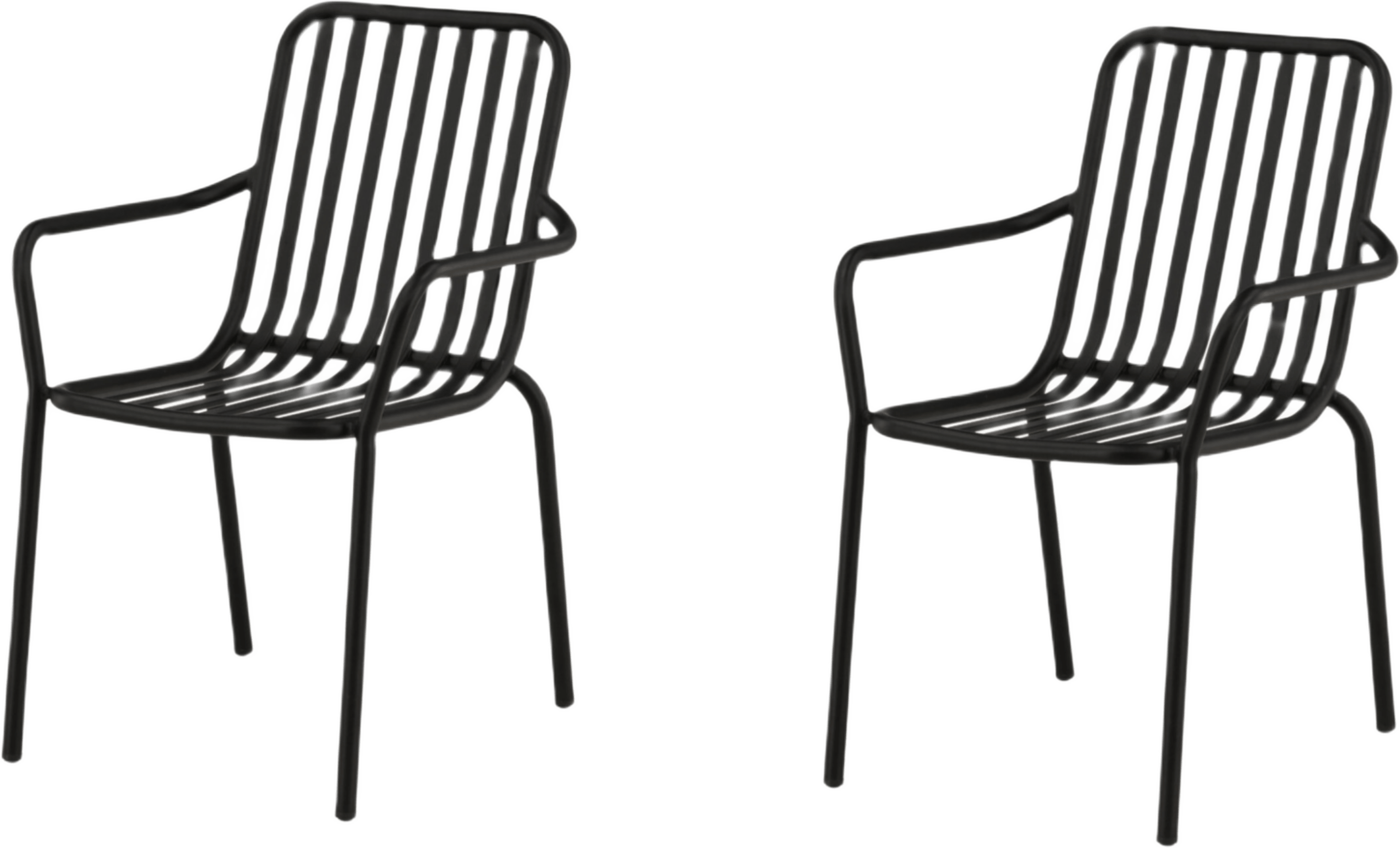 Peking Matstol 2-pack, från Venture Home, i färgen black. Klicka för att öppna bilden i stort format