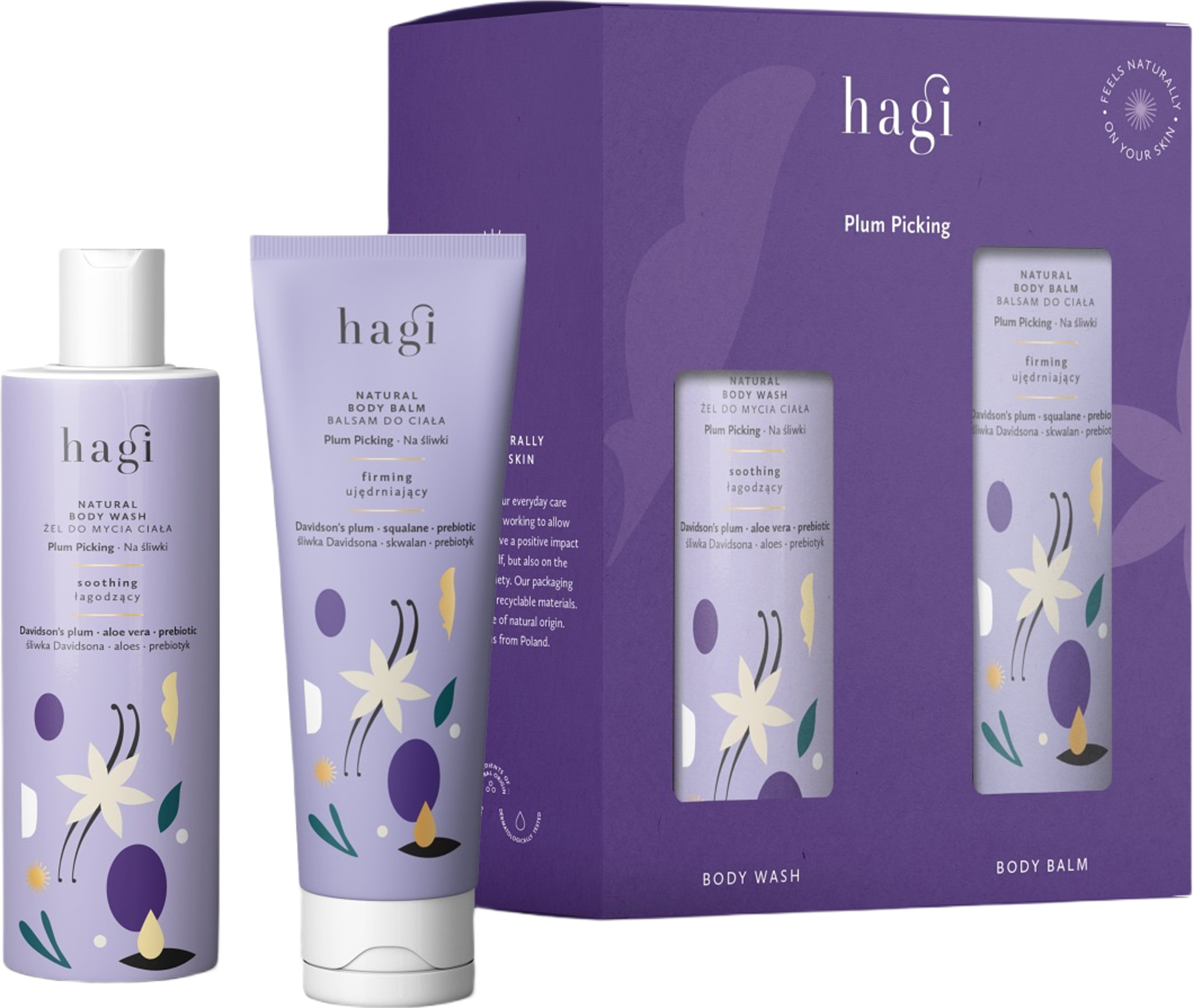 Giftset Plum Picking, från Hagi. Klicka för att öppna bilden i stort format