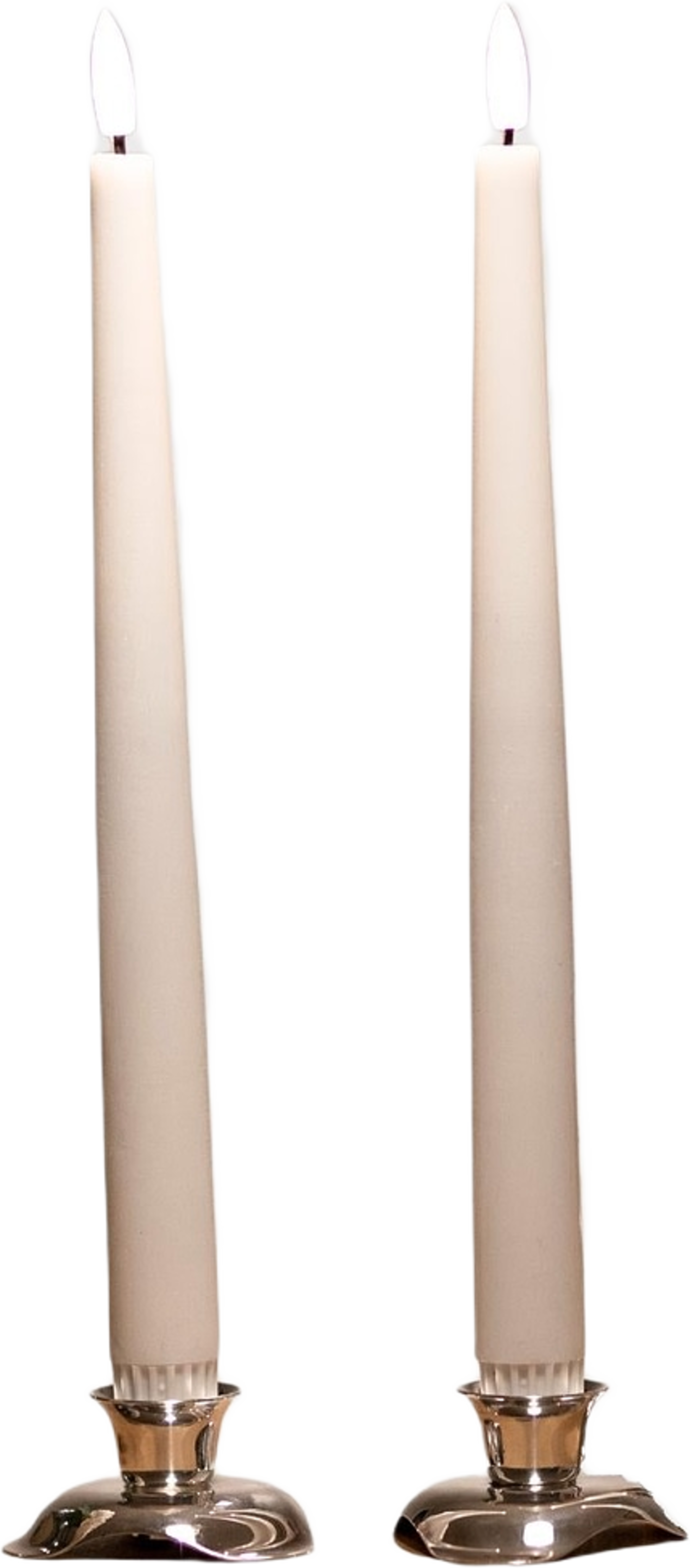 Luna Led Kronljus Vit 28 cm 2 St