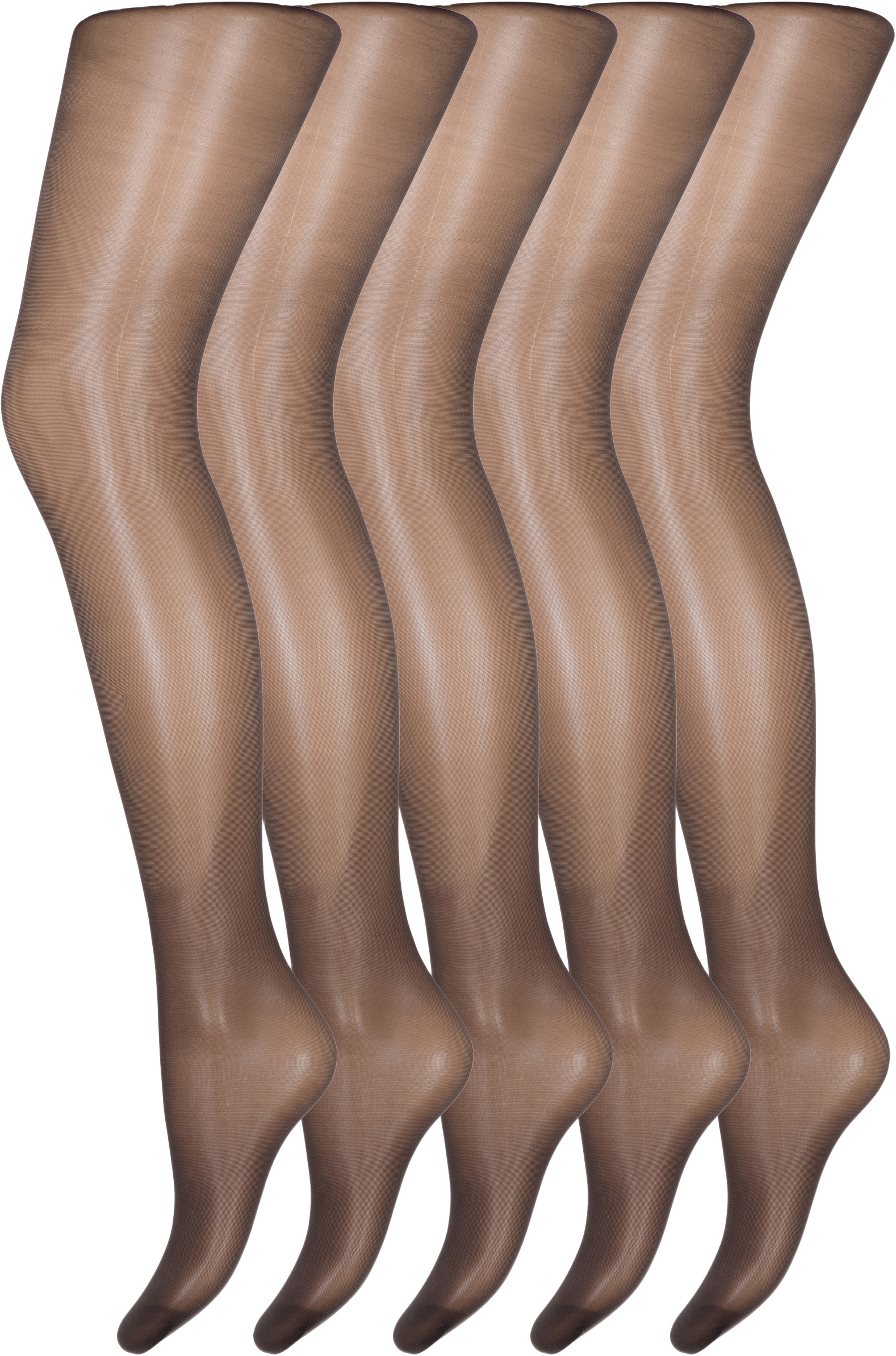 Strumpbyxor "silk Look" | 5-pack | 20 Denier | Nearly Black
