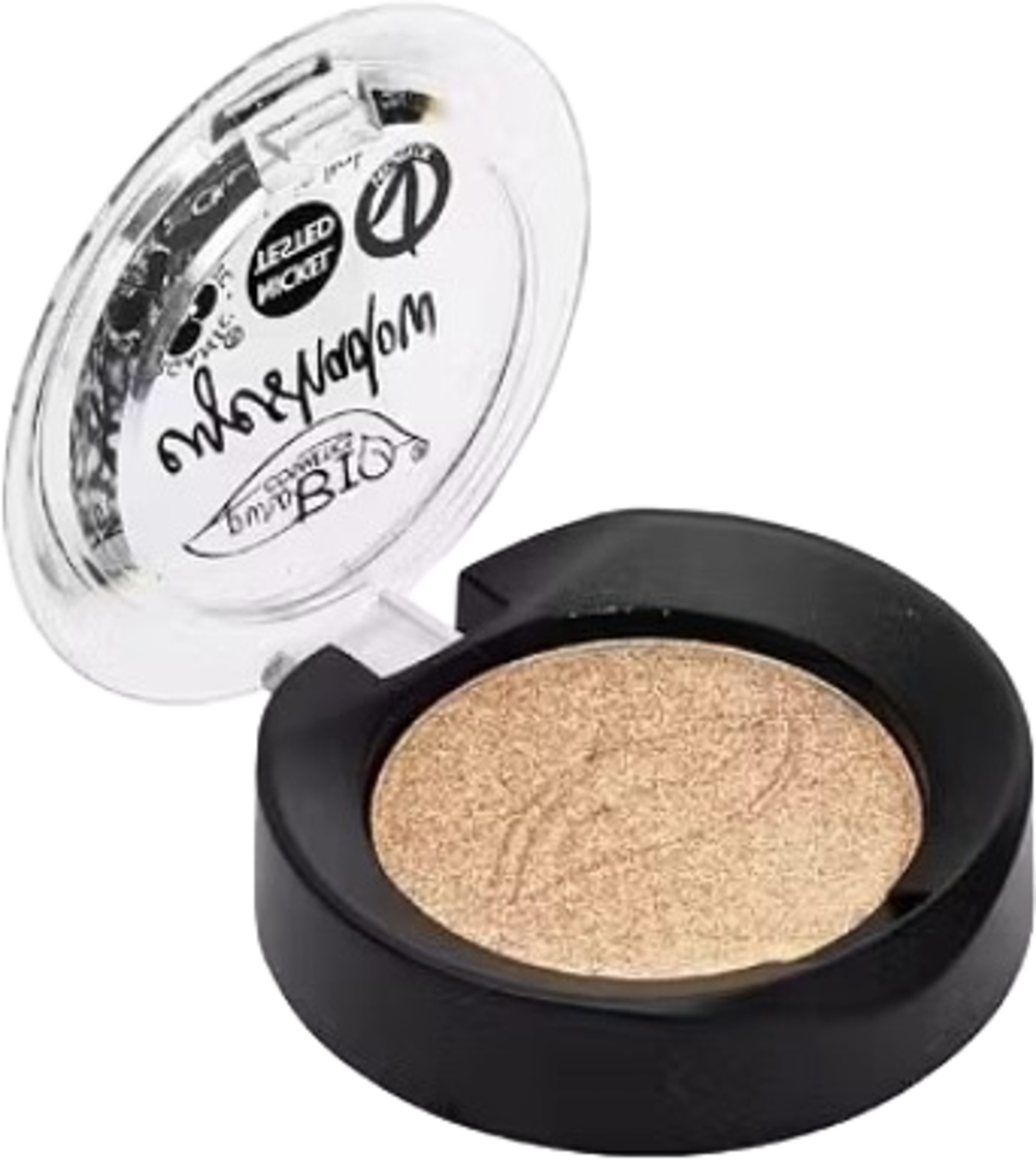 Eyeshadows - Powder, från PuroBio, i färgen 01 champagne. Klicka för att öppna bilden i stort format