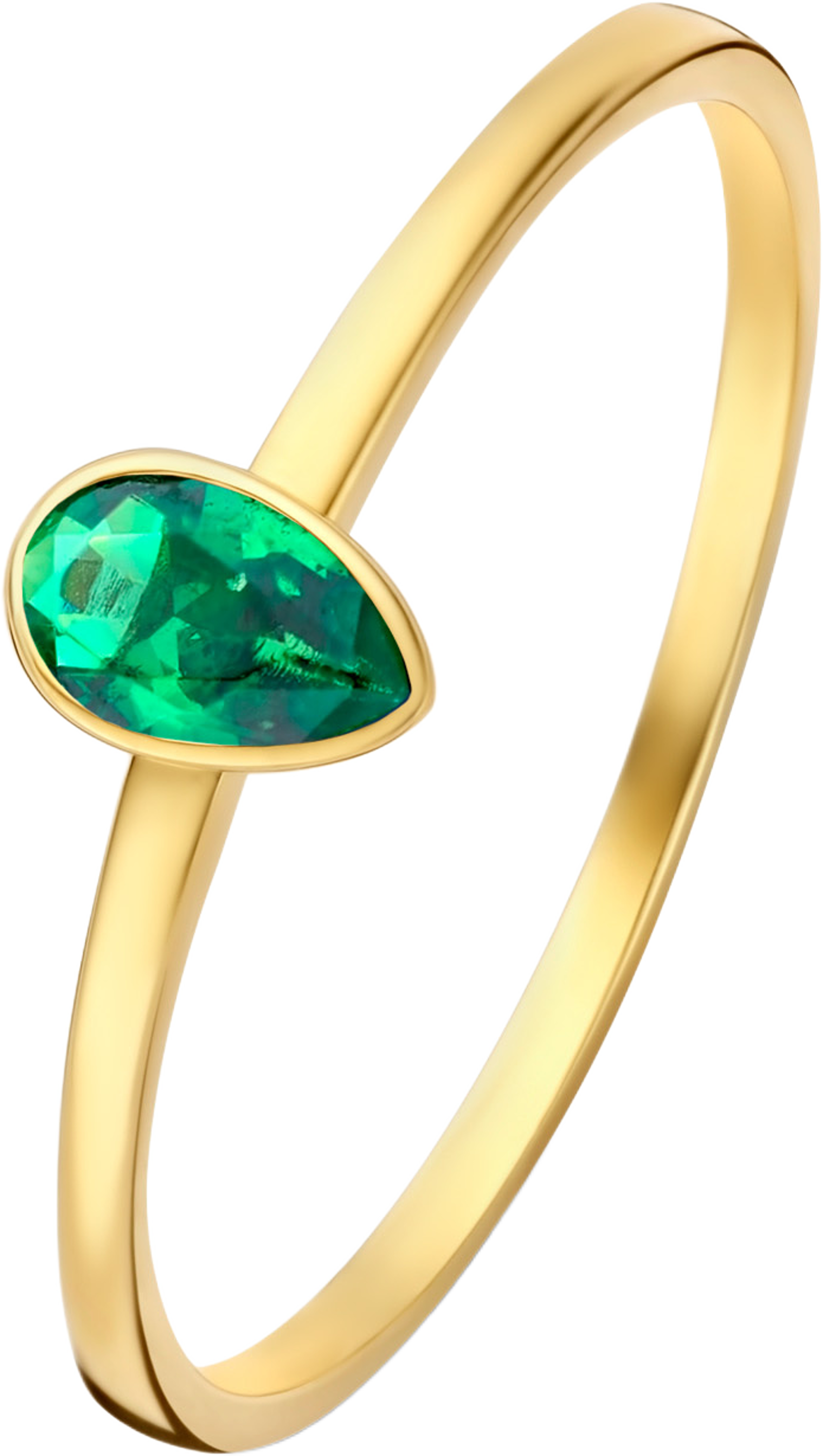 Baguette Olivia Ring I 14k Guld, från Isabel Bernard, i färgen guld. Klicka för att öppna bilden i stort format