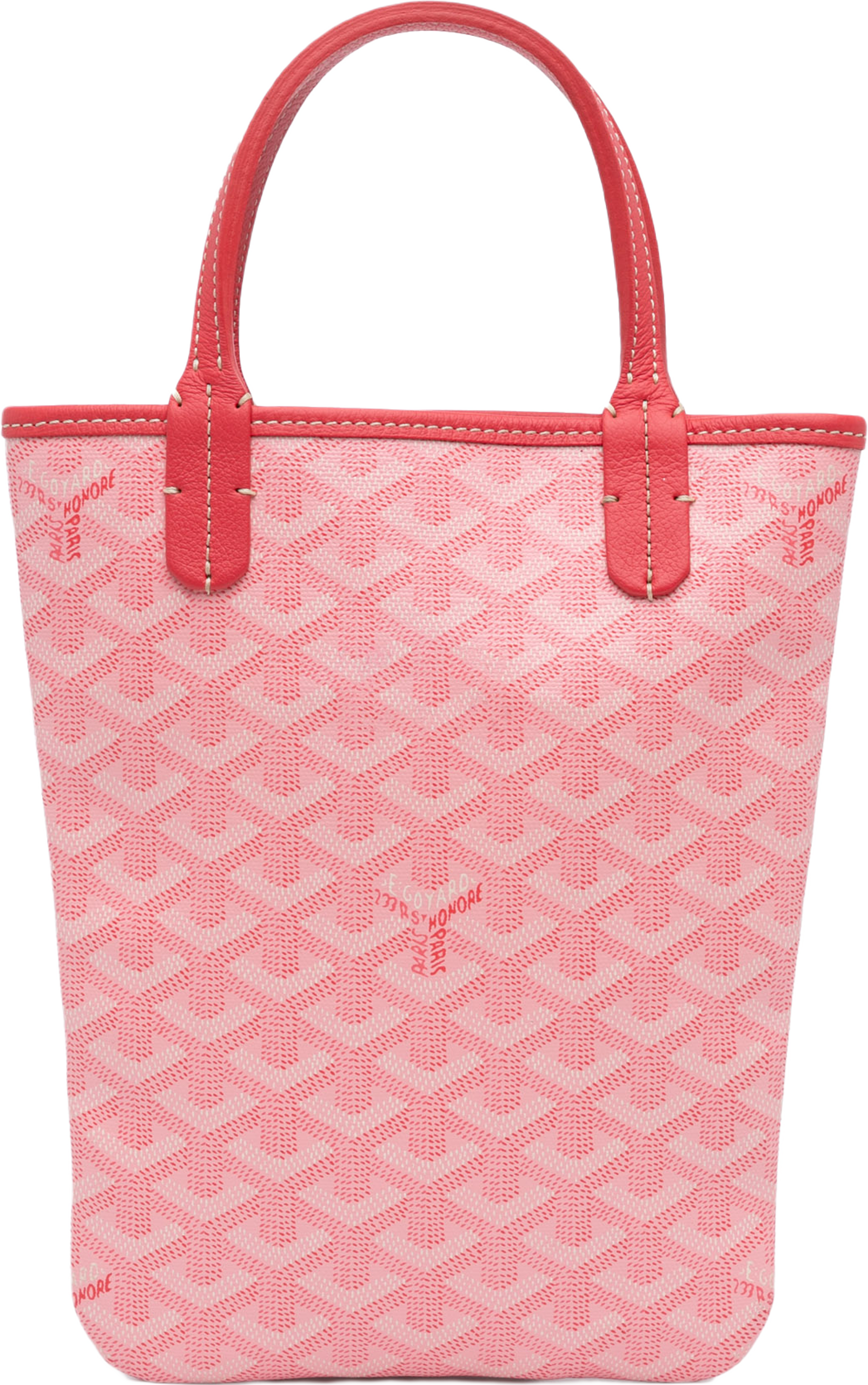 Goyard Goyardine Poitiers, från Luxclusif, i färgen pink. Klicka för att öppna bilden i stort format