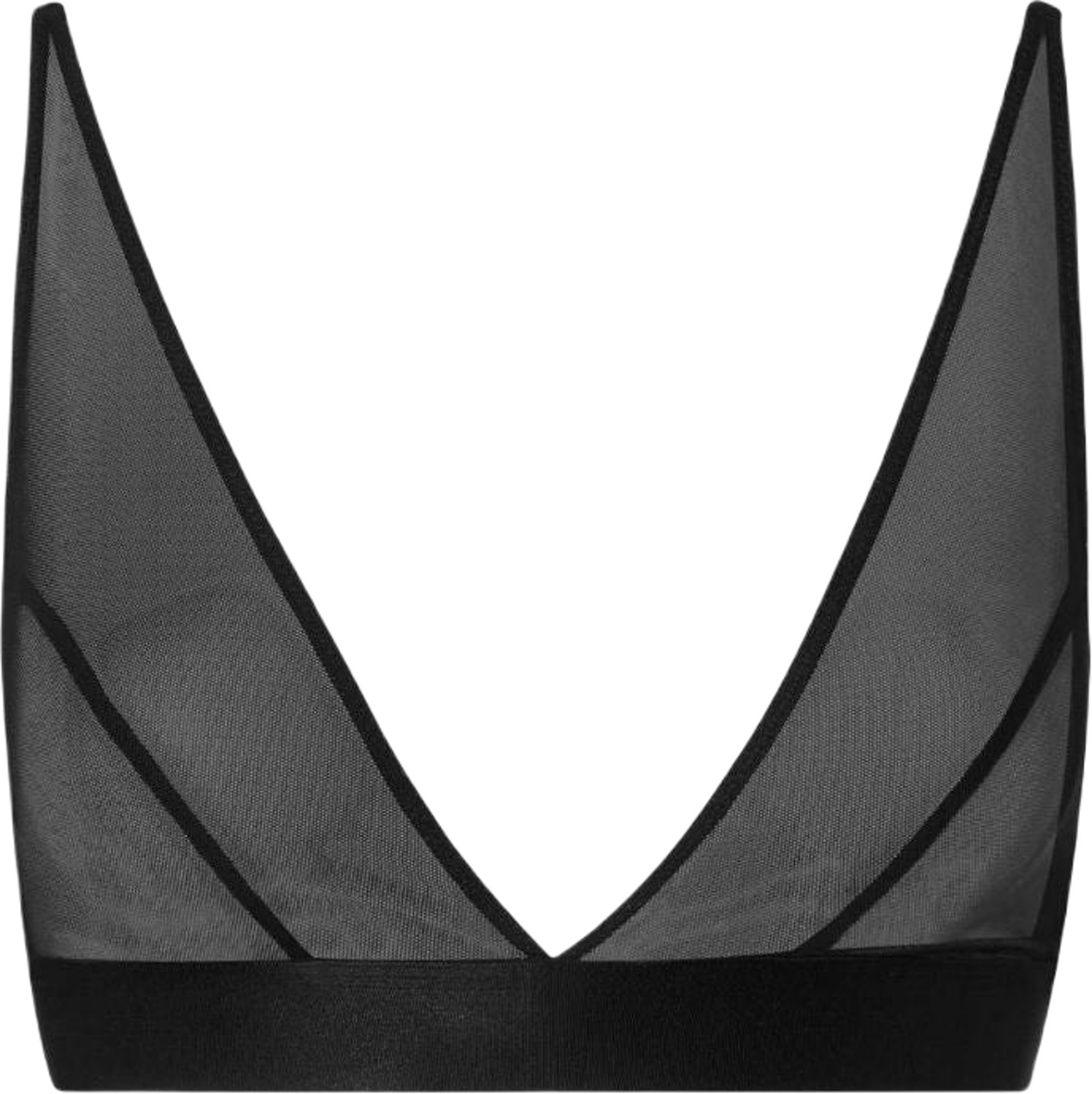 Mesh Plunge Bralette