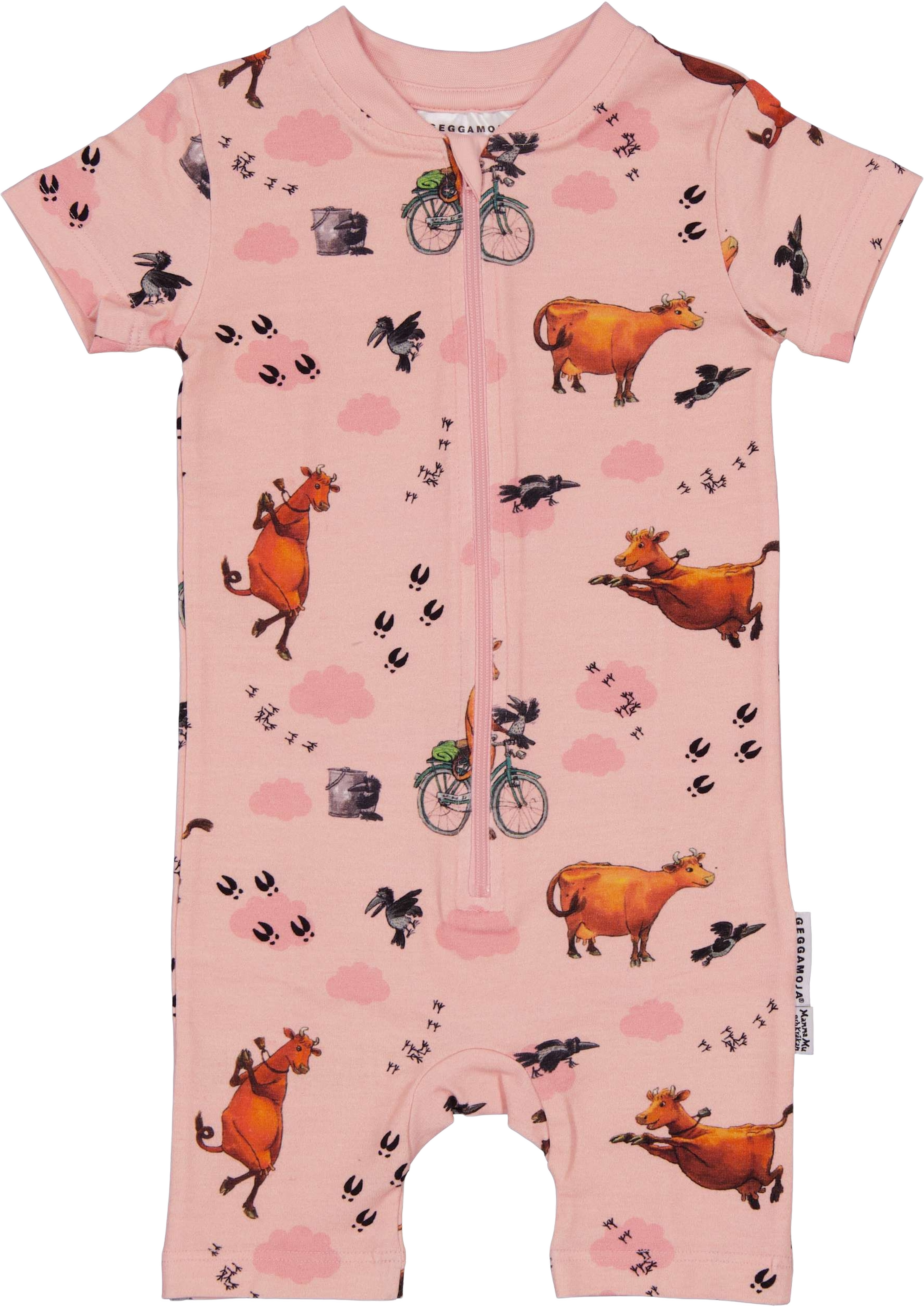 Mamma Mu Och Kråkan Sommarset, från Geggamoja, i färgen rosa moln. Klicka för att öppna bilden i stort format