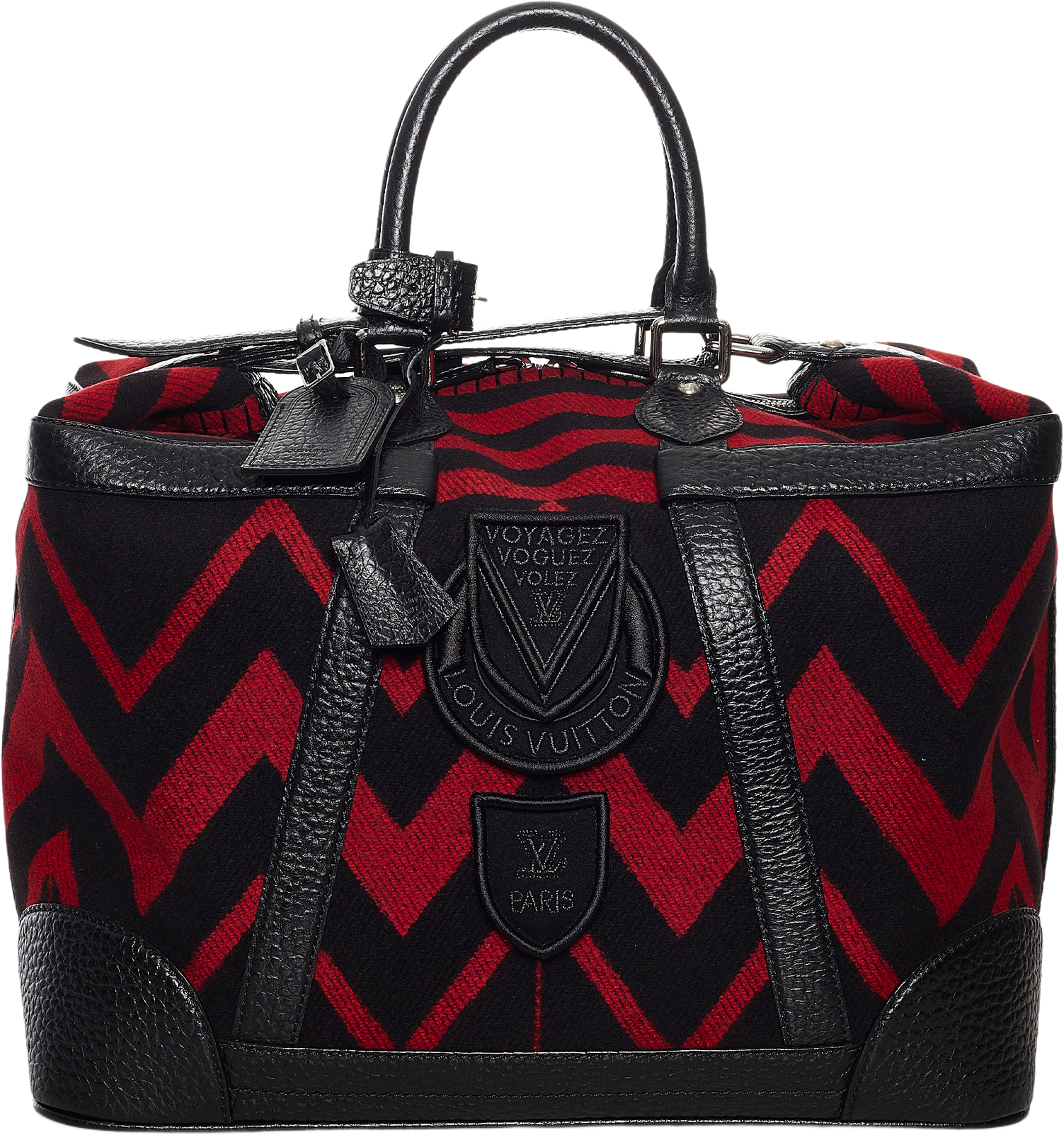 Louis Vuitton Grimaud Vail Blanket, från Luxclusif, i färgen red. Klicka för att öppna bilden i stort format