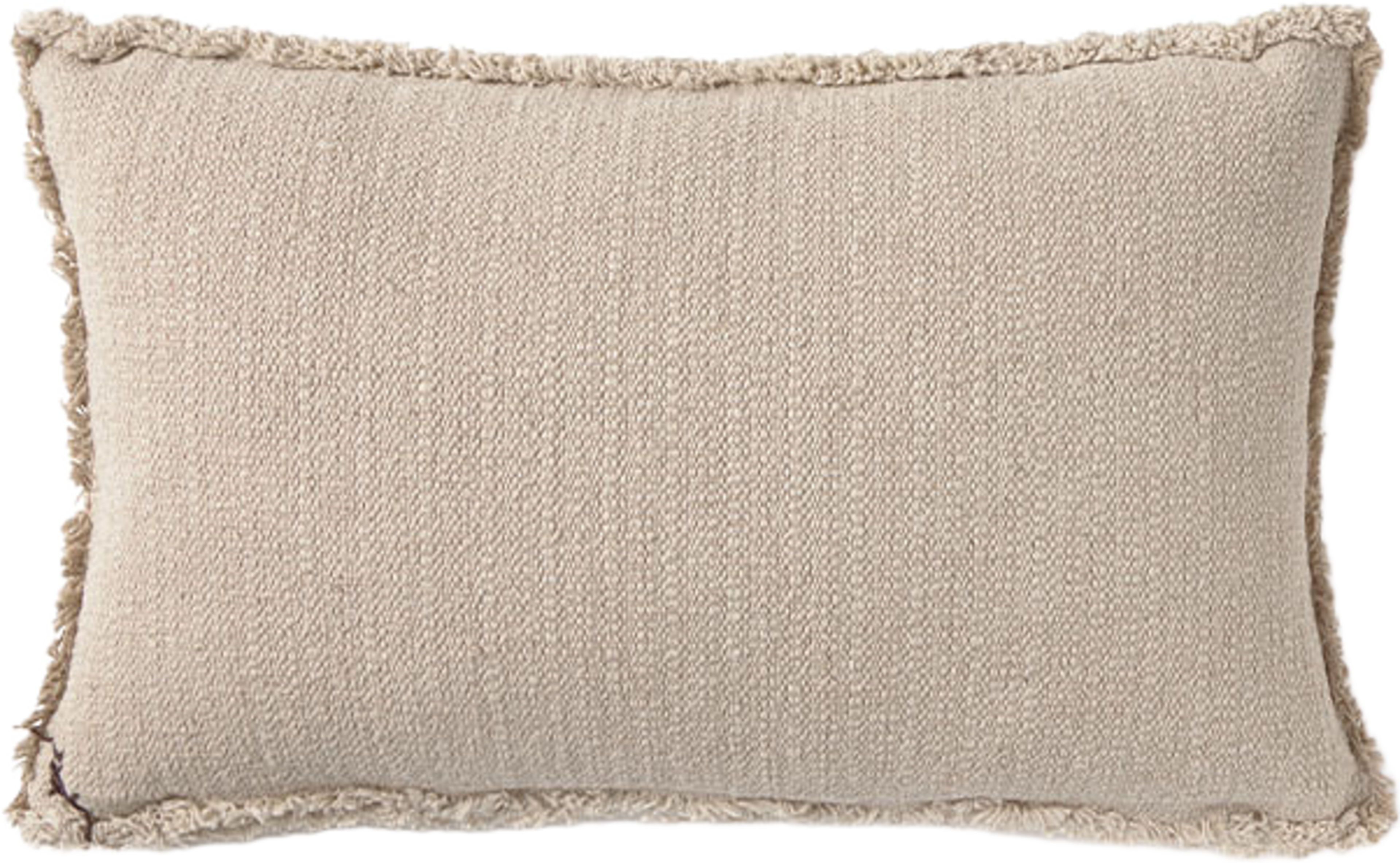 Handvävd Rektangulär Kudde, från LORENA CANALS, i färgen naturlig och beige. Klicka för att öppna bilden i stort format