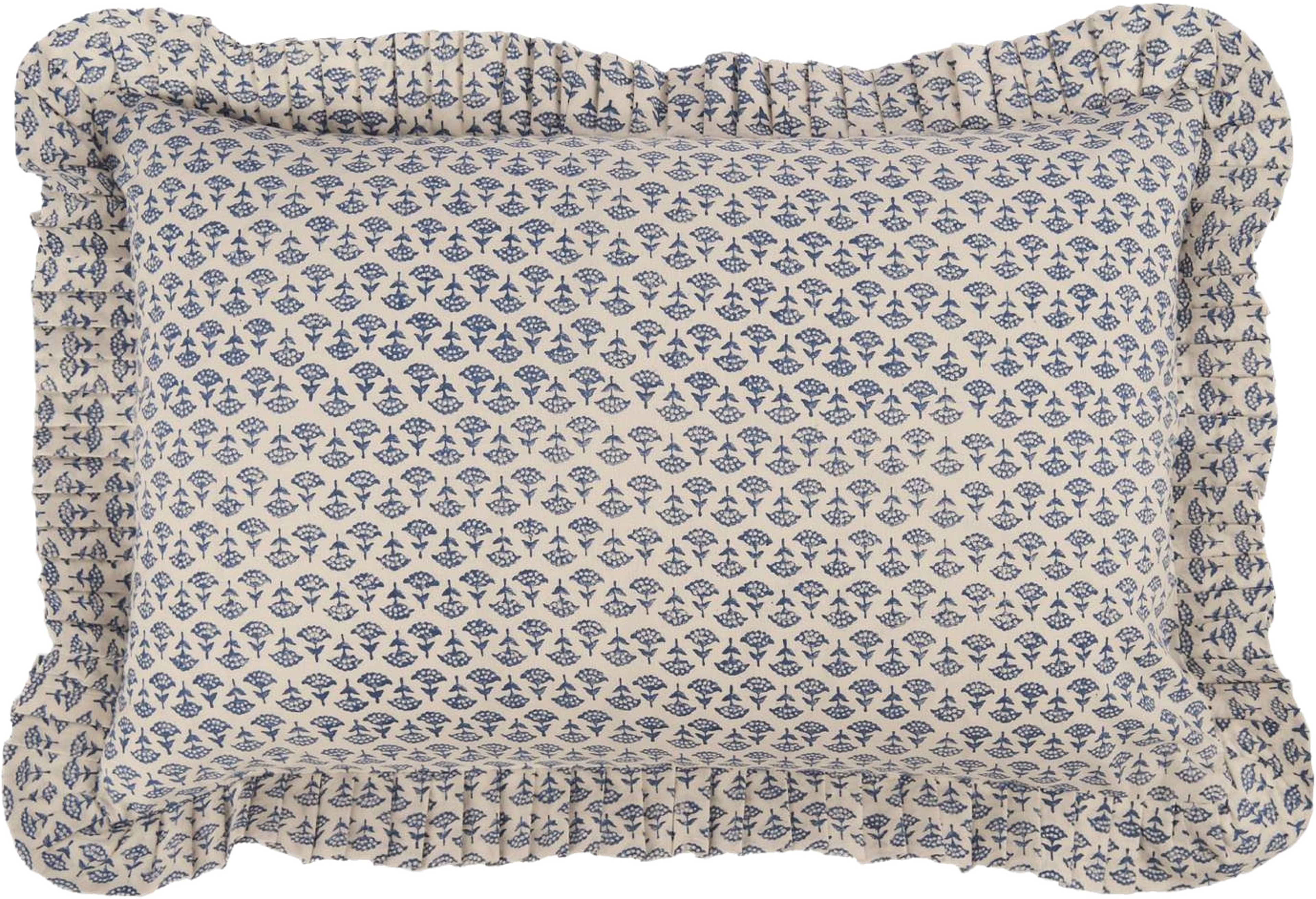 Petal Kuddfodral - 40x60 Cm, från Pick A Poppy, i färgen blue. Klicka för att öppna bilden i stort format