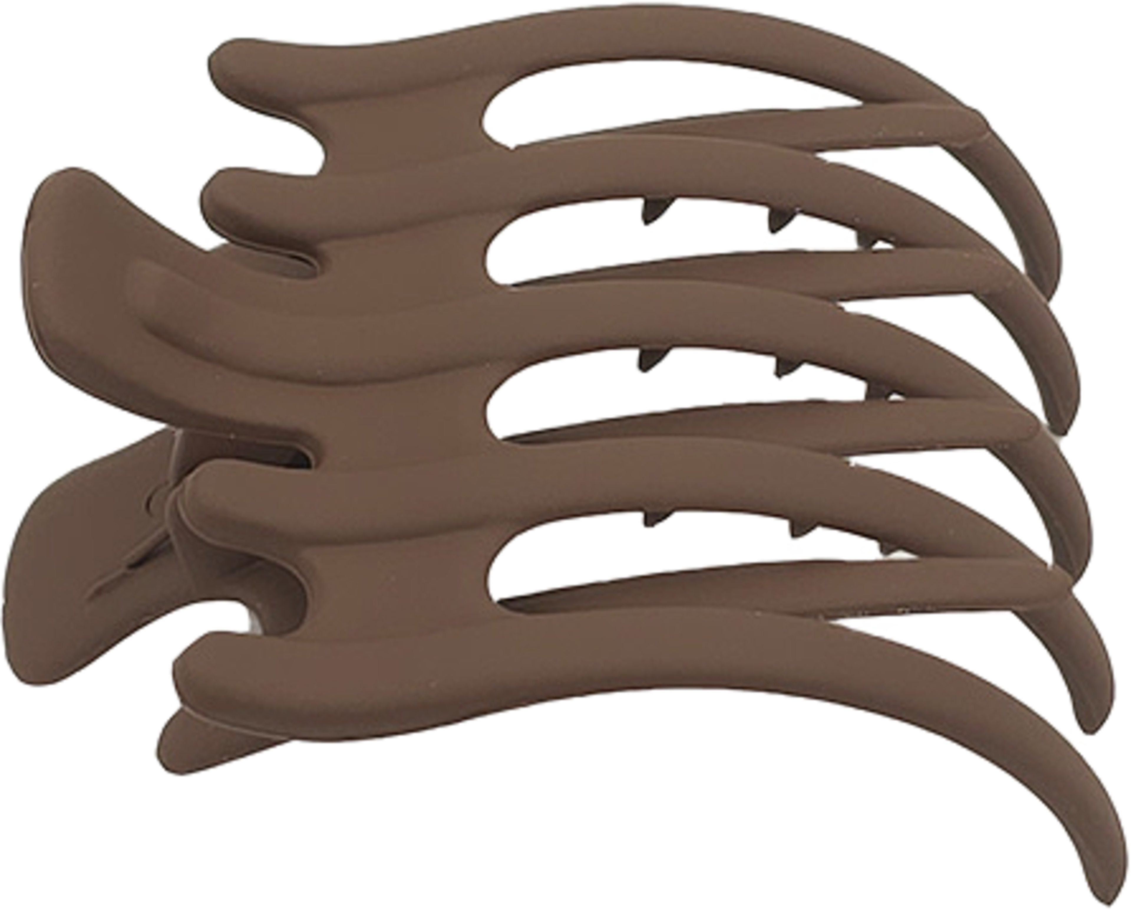 Hårkam I Matt Finish 9,5x6,5cm, från Complement, i färgen beige. Klicka för att öppna bilden i stort format